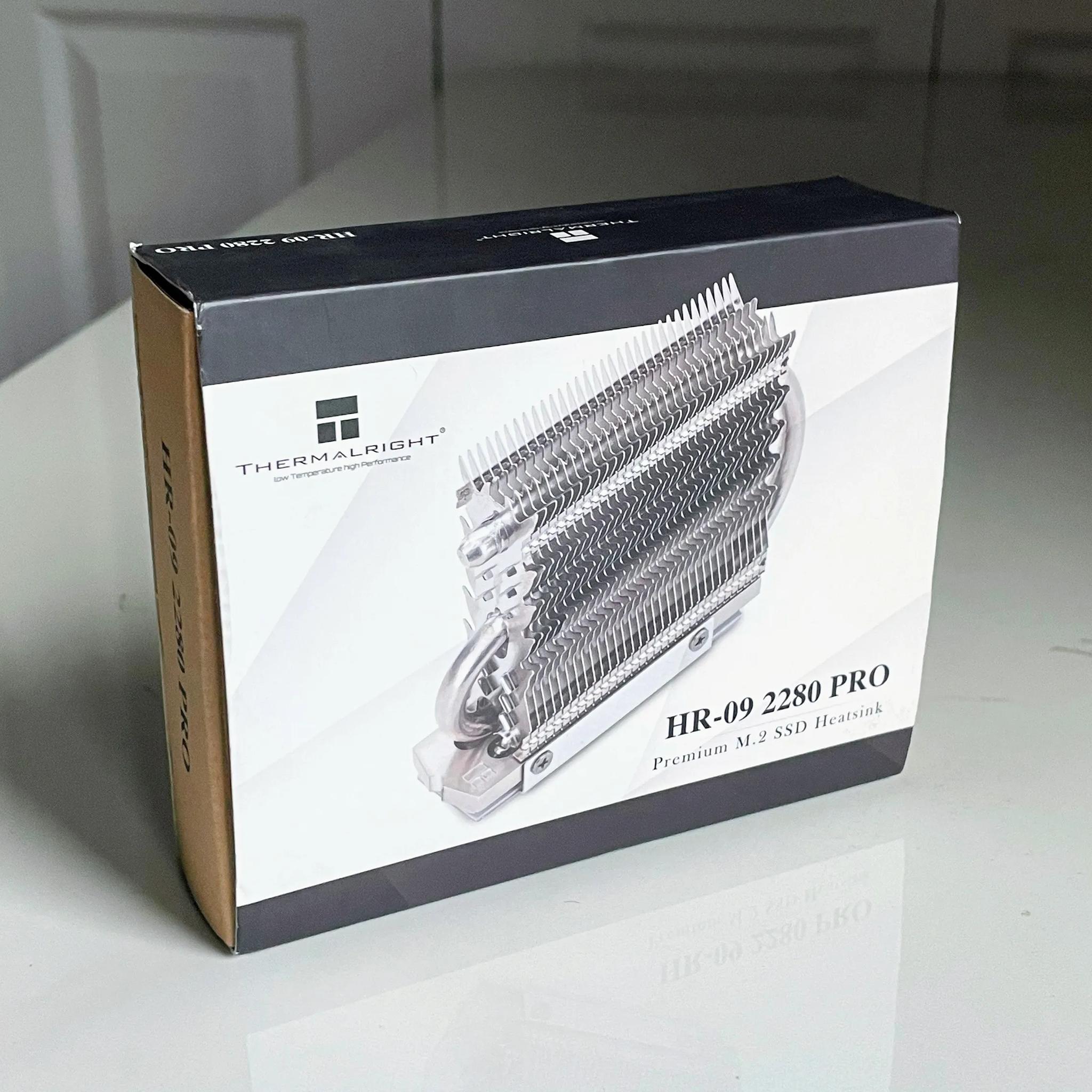 Thermalright HR-09 2280 PRO SSD Dual Sided Heatsink with Silicone Thermal Pad for M.2 SSD PC