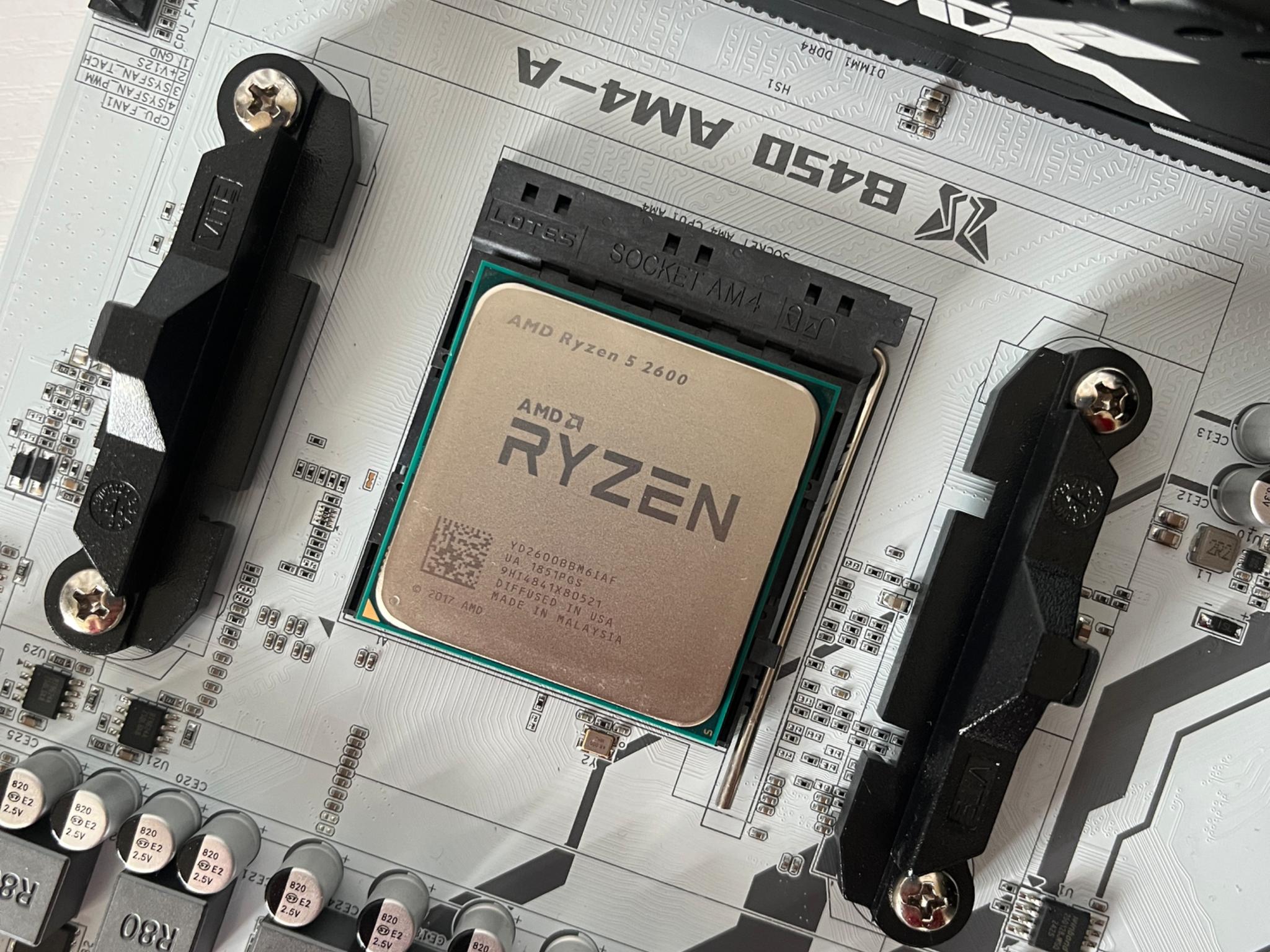 Combo! CPU RAM Motherboard & RGB Fans Ryzen 5 16GB RAM