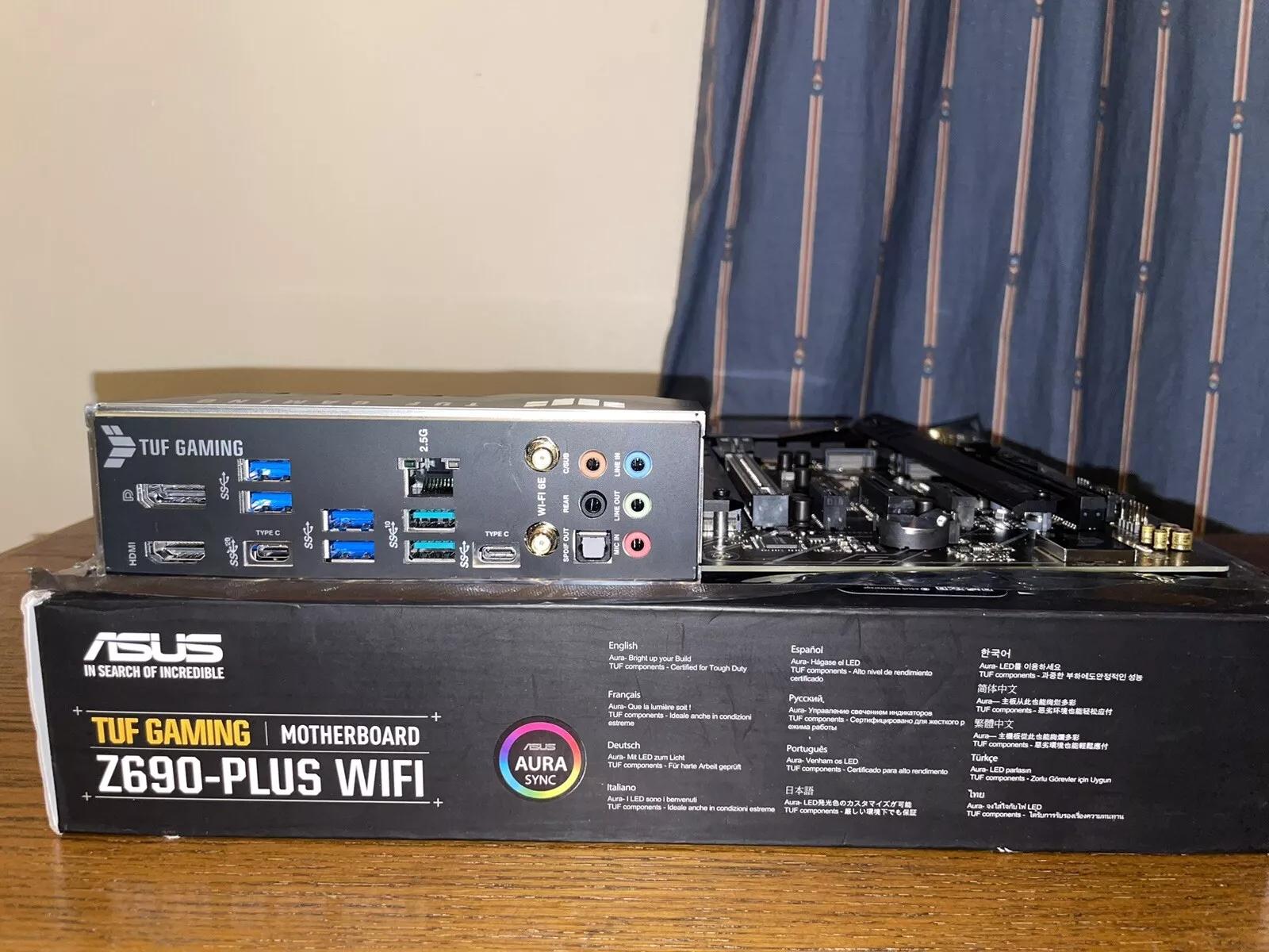 ASUS TUF Gaming Z690-Plus WiFi LGA 1700 ATX Intel Motherboard