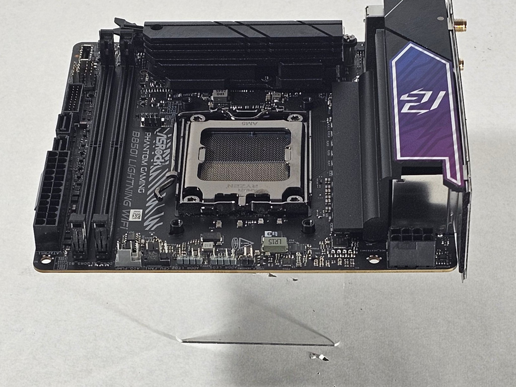 B850I WIFI AMD AM5 ITX DDR5 ASRock Phantom Gaming Motherboard