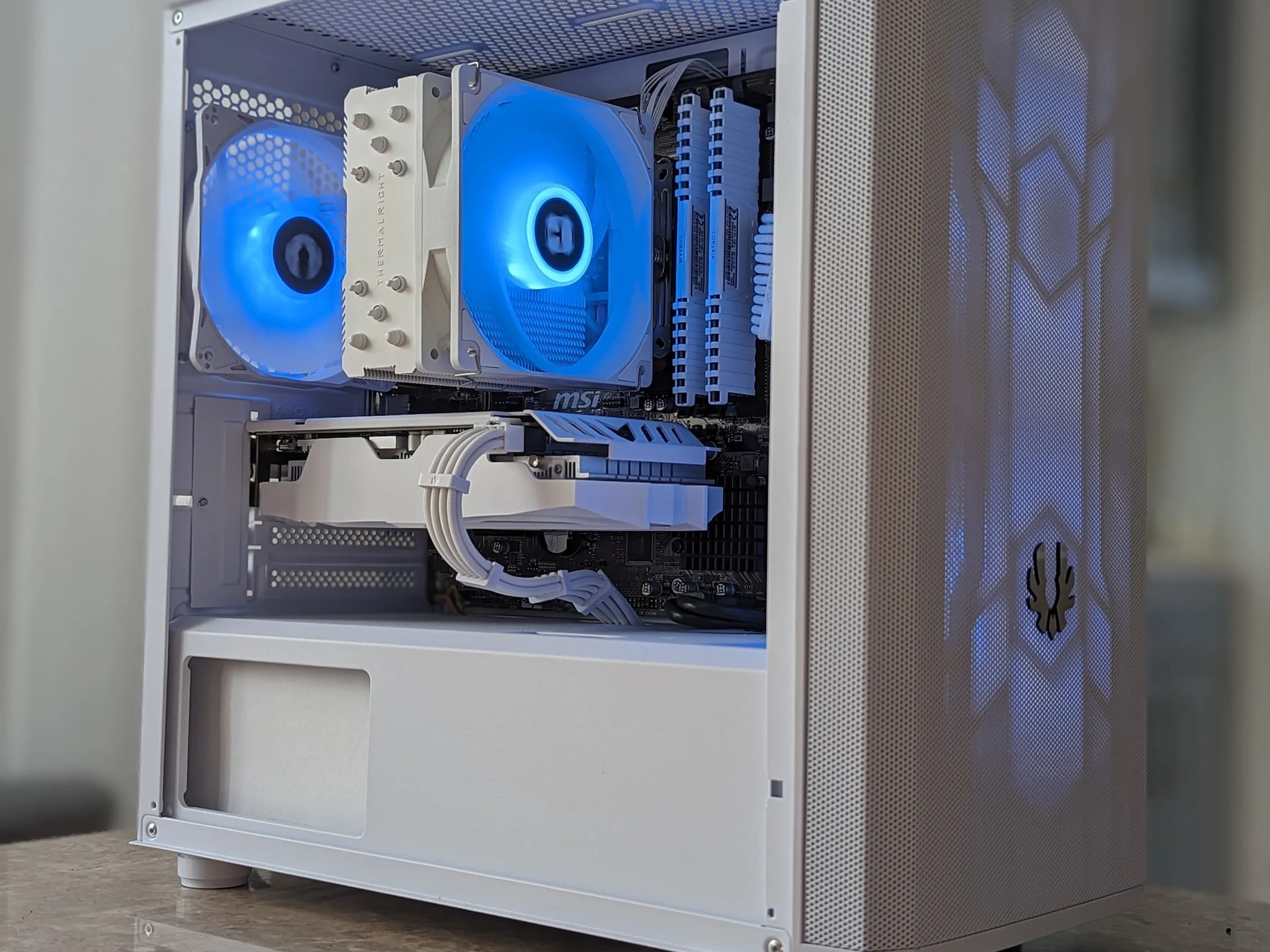 Ryzen 5 2600, RX 5500XT White Gaming/Streaming PC