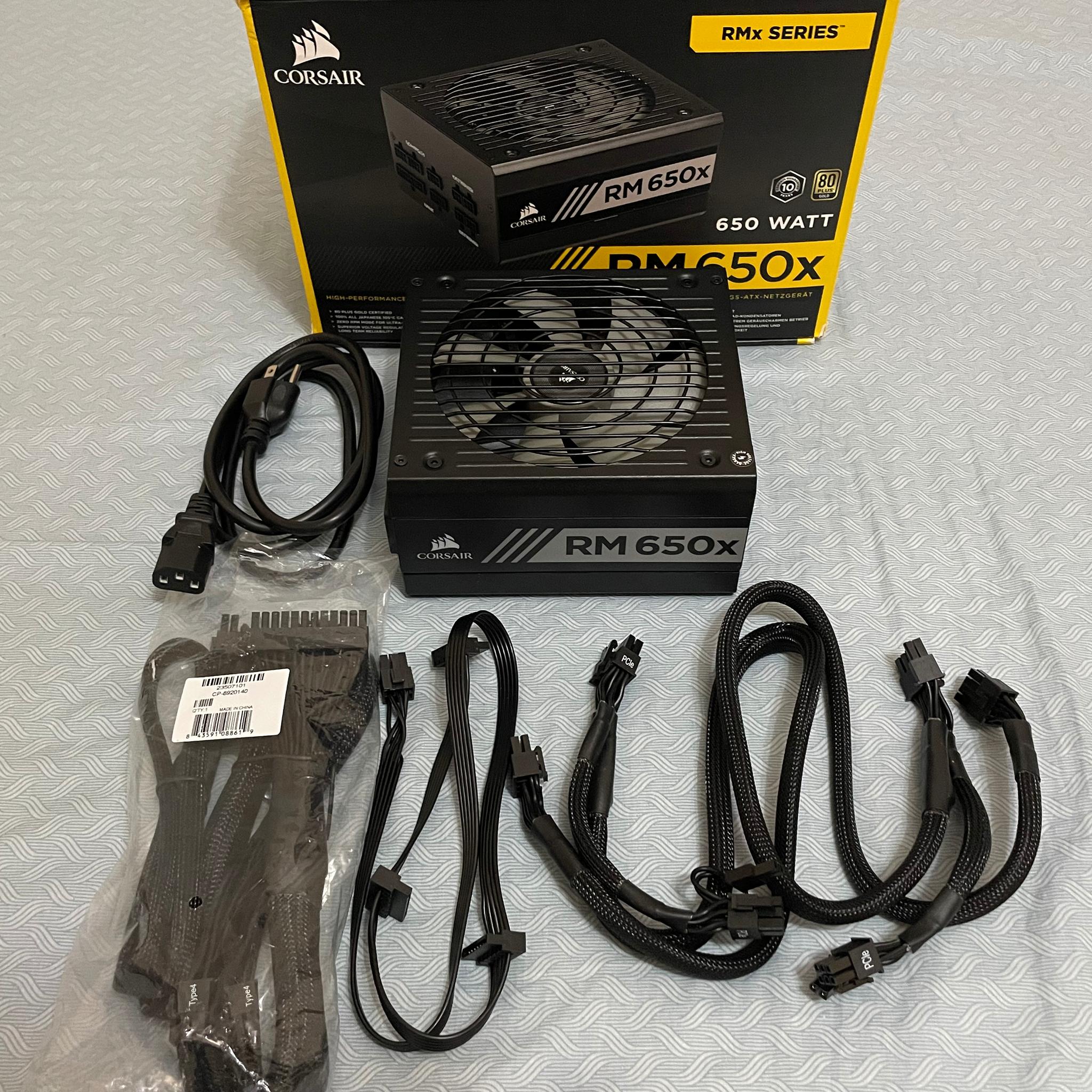 Corsair RM650x 80+ Gold Fully Modular ATX PSU