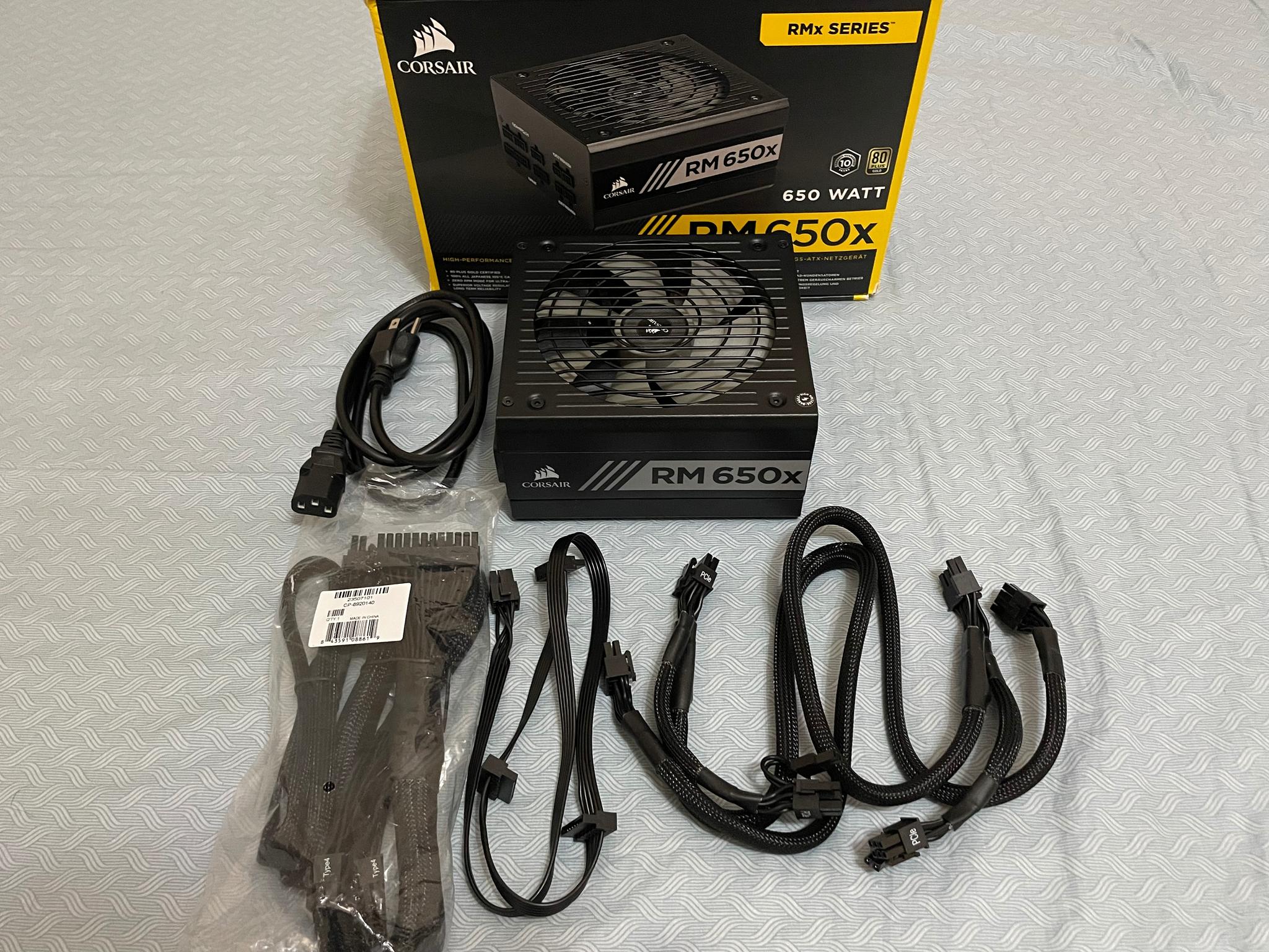 Corsair RM650x 80+ Gold Fully Modular ATX PSU