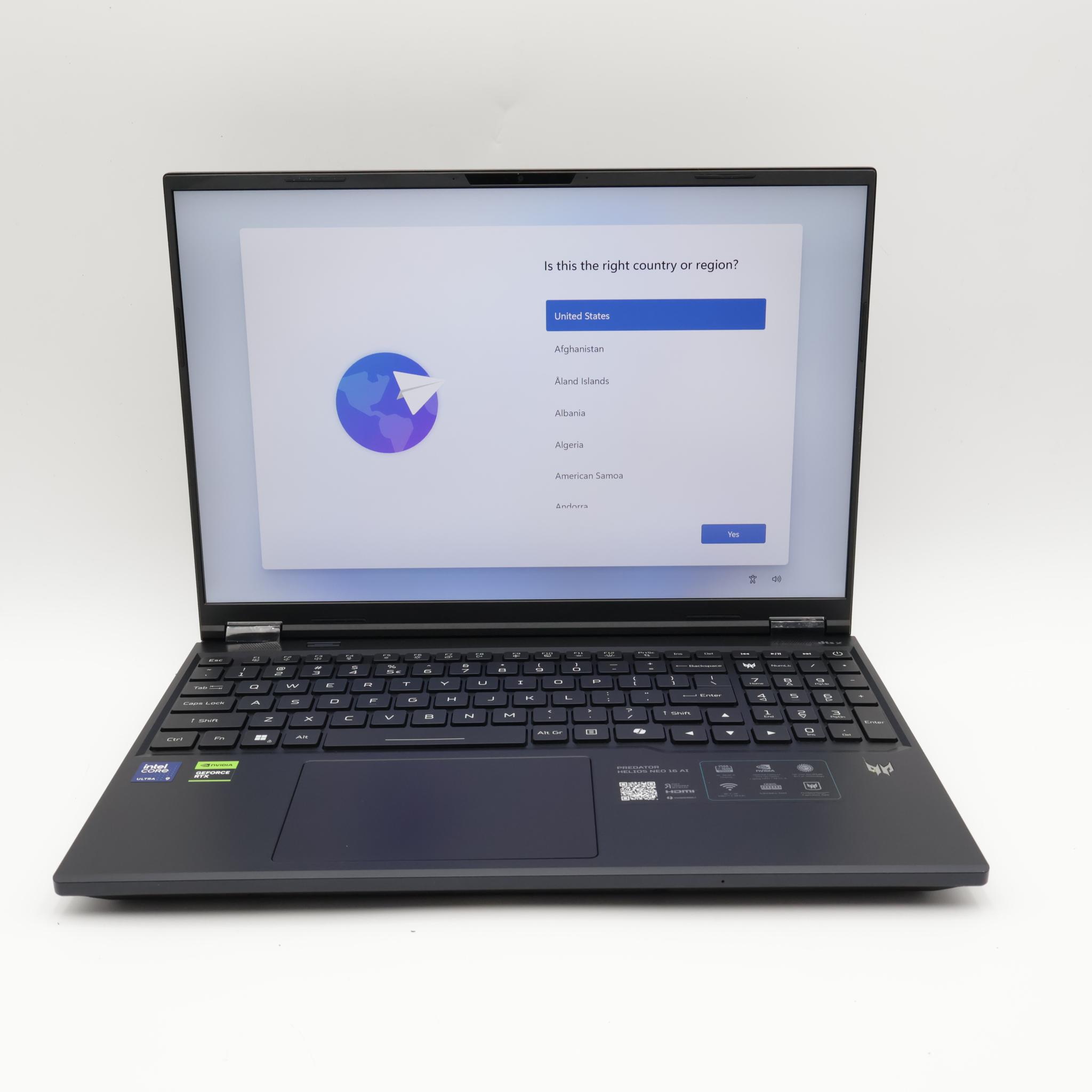 NEW Acer Predator Helios Neo 16 AI RTX 5070 Ti WiFi 7 UP TO 64GB + 4TB Samsung 990 SSD + Free Bundle