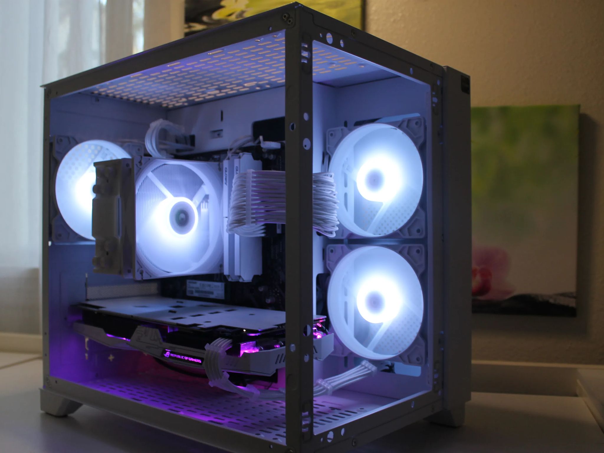 🤍💜1080p MONSTER |Gaming PC | Ryzen 7 | ROG | RGB | WI-FI🤍💜
