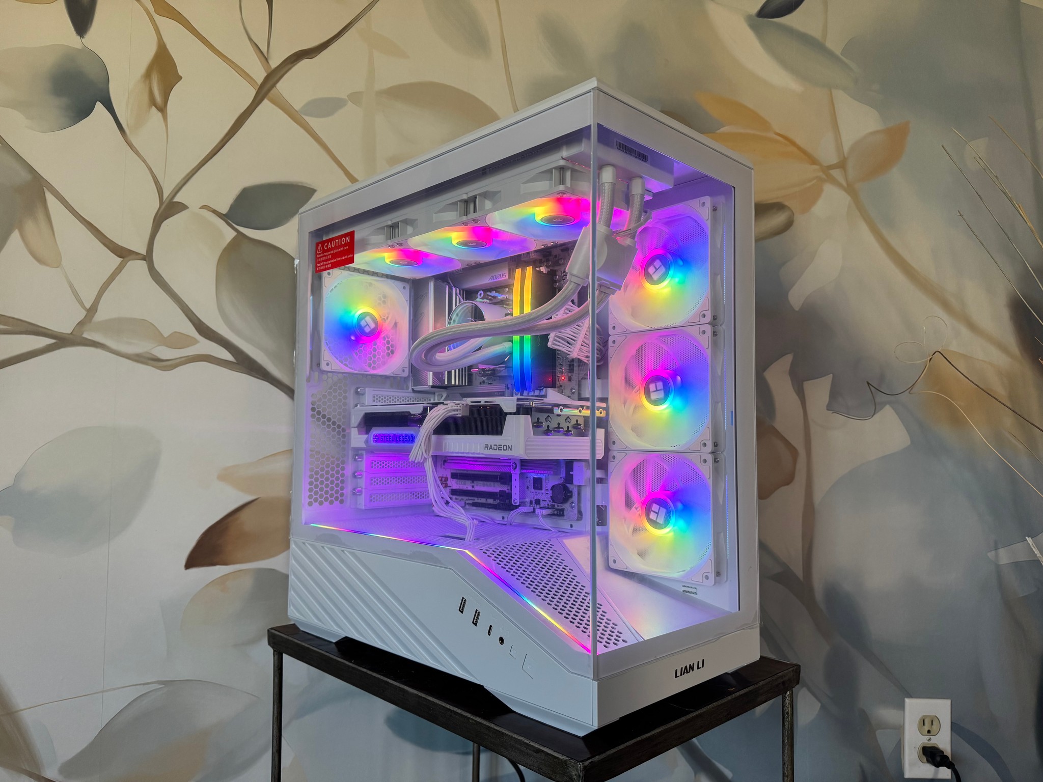 Elite All-White Gaming PC | Ryzen 7 7700X | ASRock RX 9070 XT 16GB | 32GB DDR5-6000 | 2TB SSD