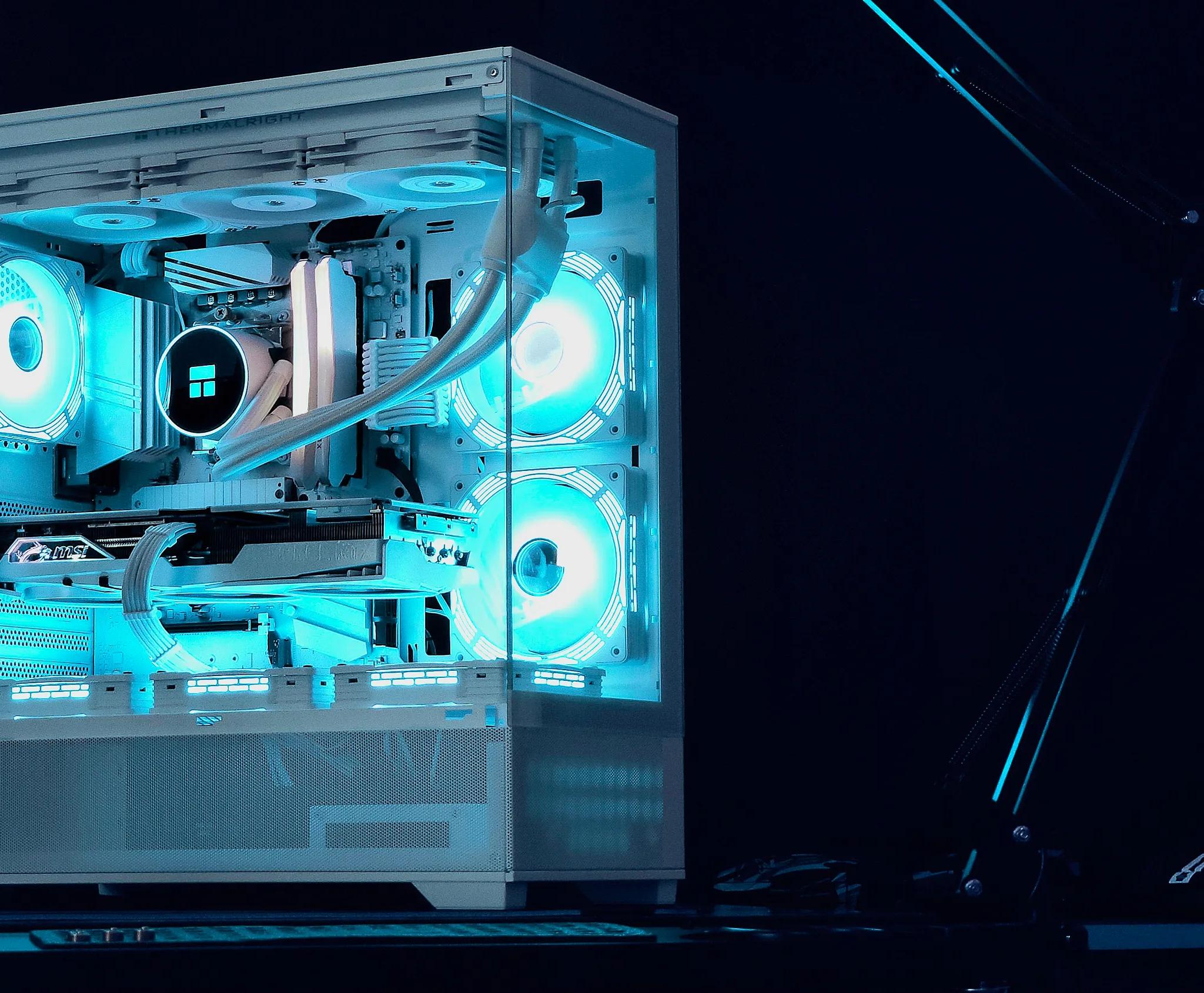 🧊❄️RTX 4070Ti/ R7 5800X 3D Gaming PC Computer