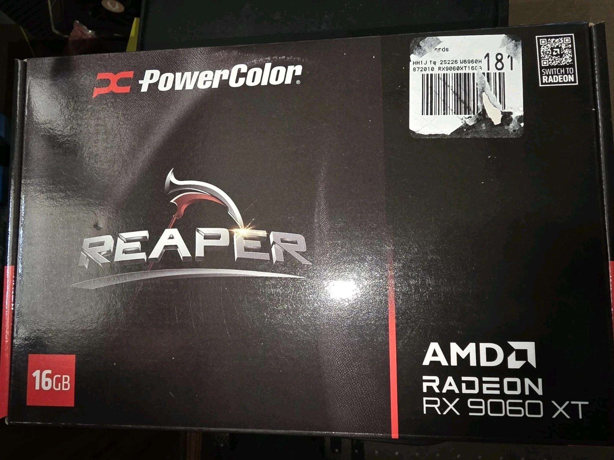Powercolor Radeon Rx 9060 XT Reaper 16Gb Gddr6 Pci Express 5.0