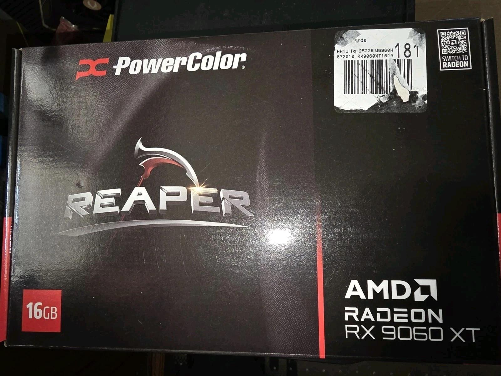 Powercolor Radeon Rx 9060 XT Reaper 16Gb Gddr6 Pci Express 5.0