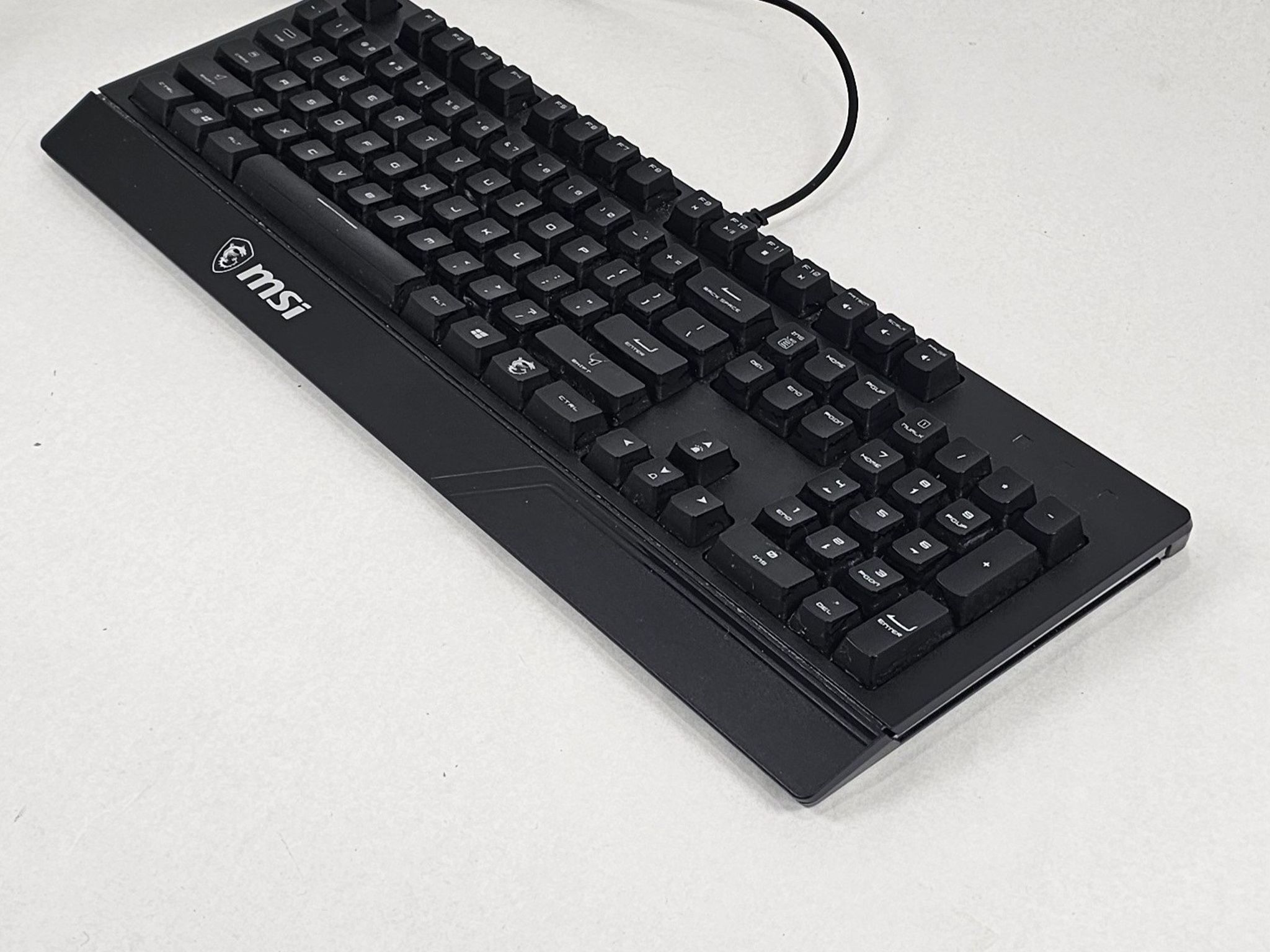 MSI Vigor GK20 Gaming Keyboard - Black Wired