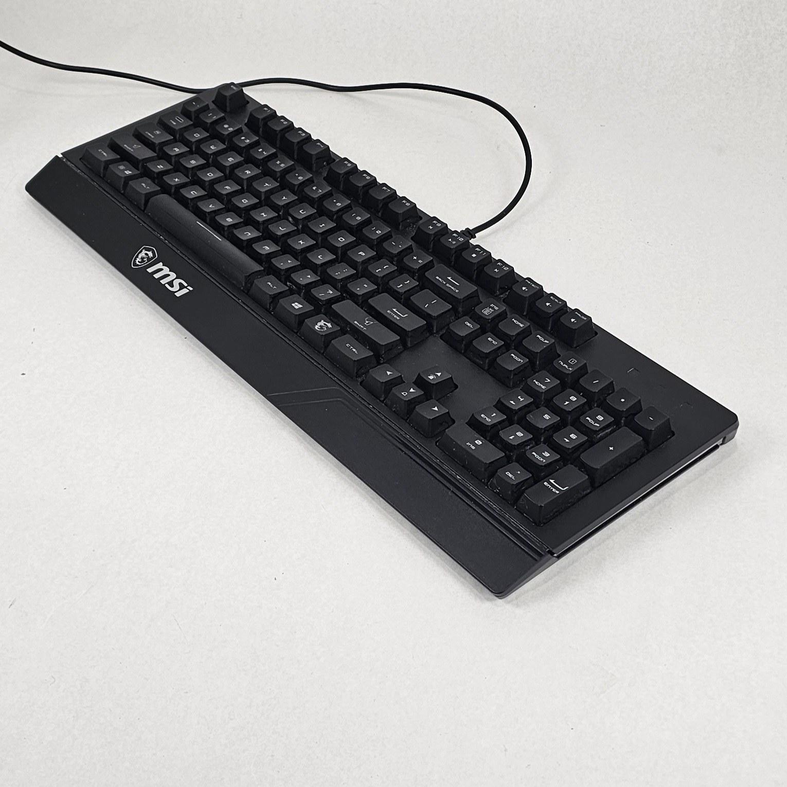 MSI Vigor GK20 Gaming Keyboard - Black Wired