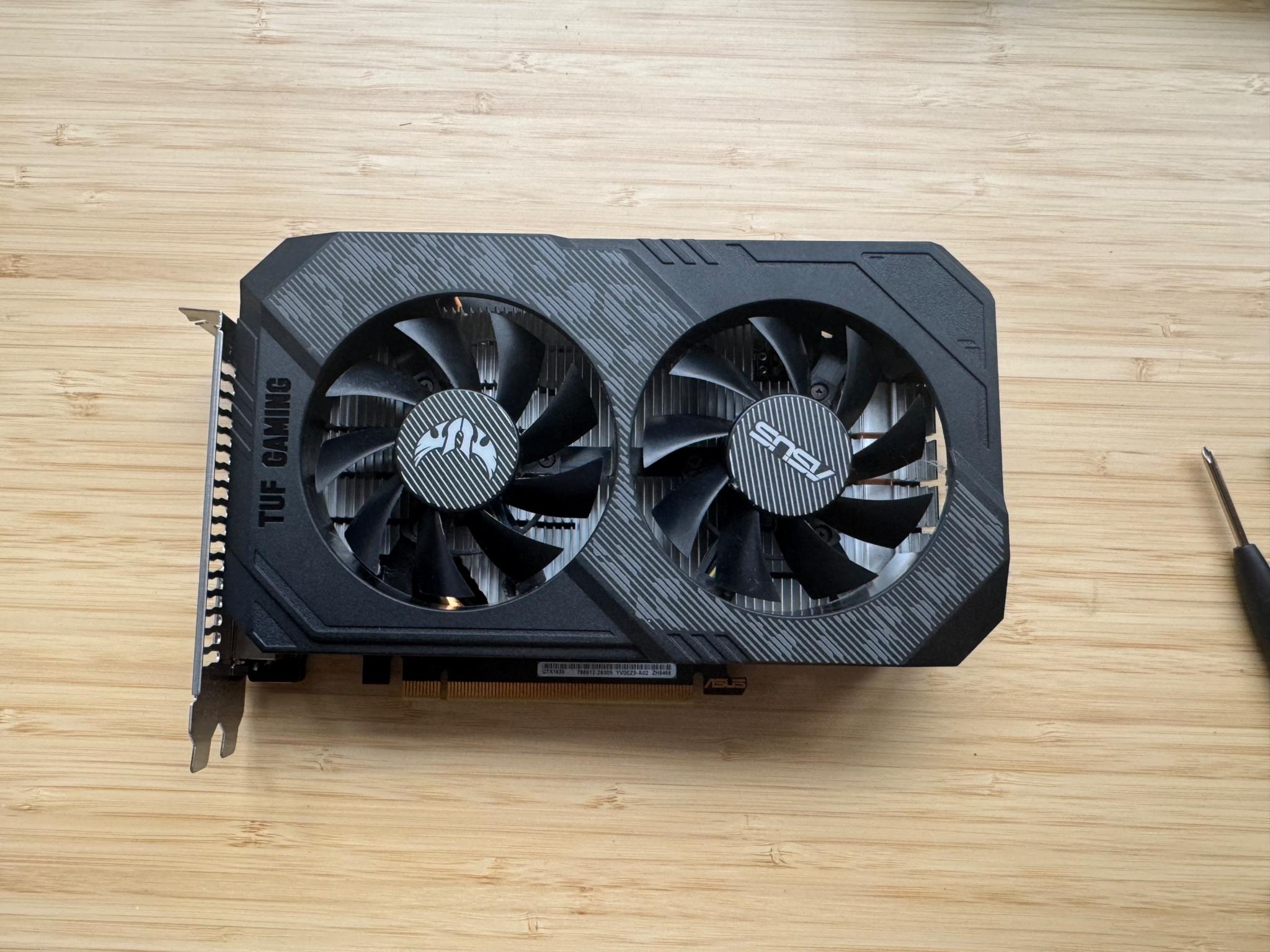 ASUS GEFORCE GTX 1650 TUF Gaming OC Edition