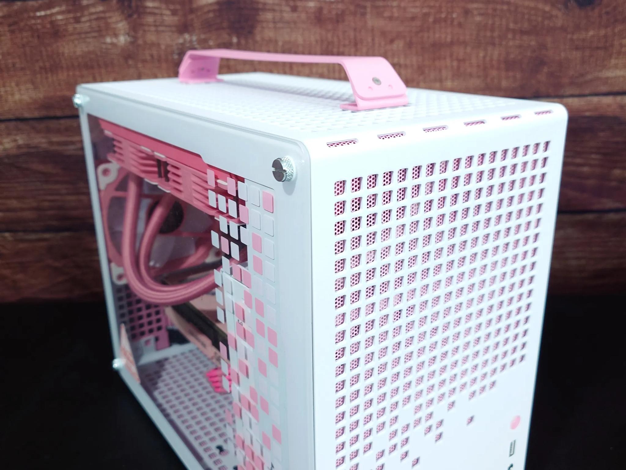 Slay 👑💅: Pink/White 1080P+ Gaming PC - i5 12400 / RTX 3060 12GB / 32GB DDR5 / 1TB NVME