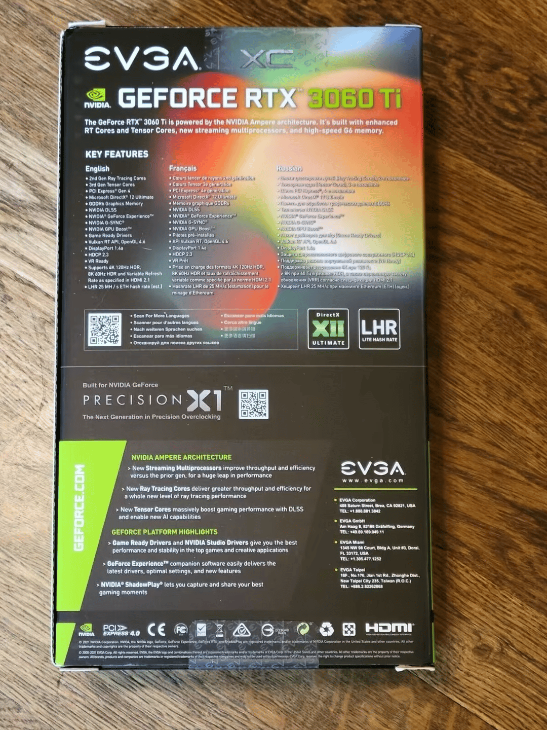 New EVGA RTX 3060 Ti XC Gaming