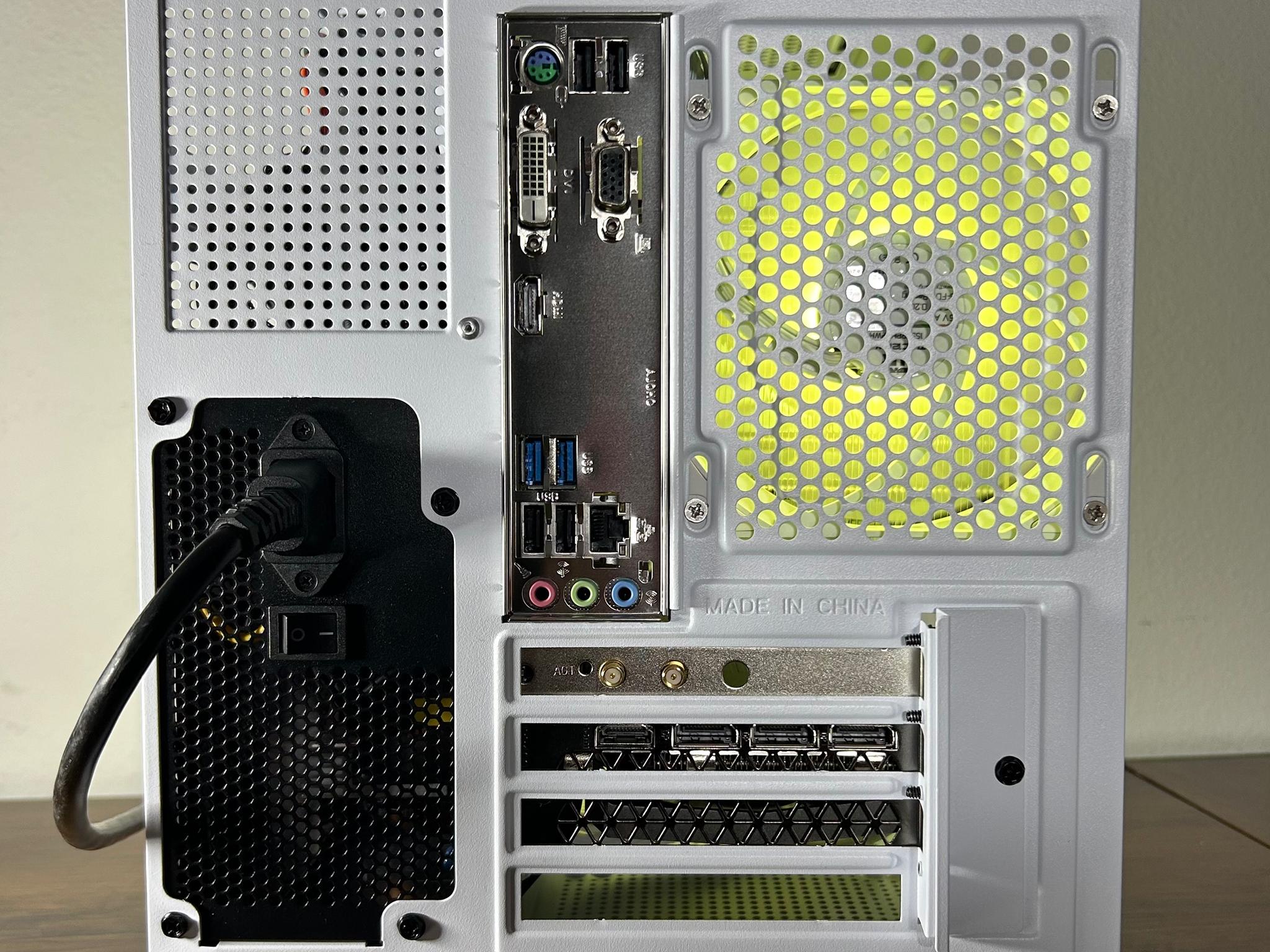 Beast White Gaming PC (RTX 3060, i7)