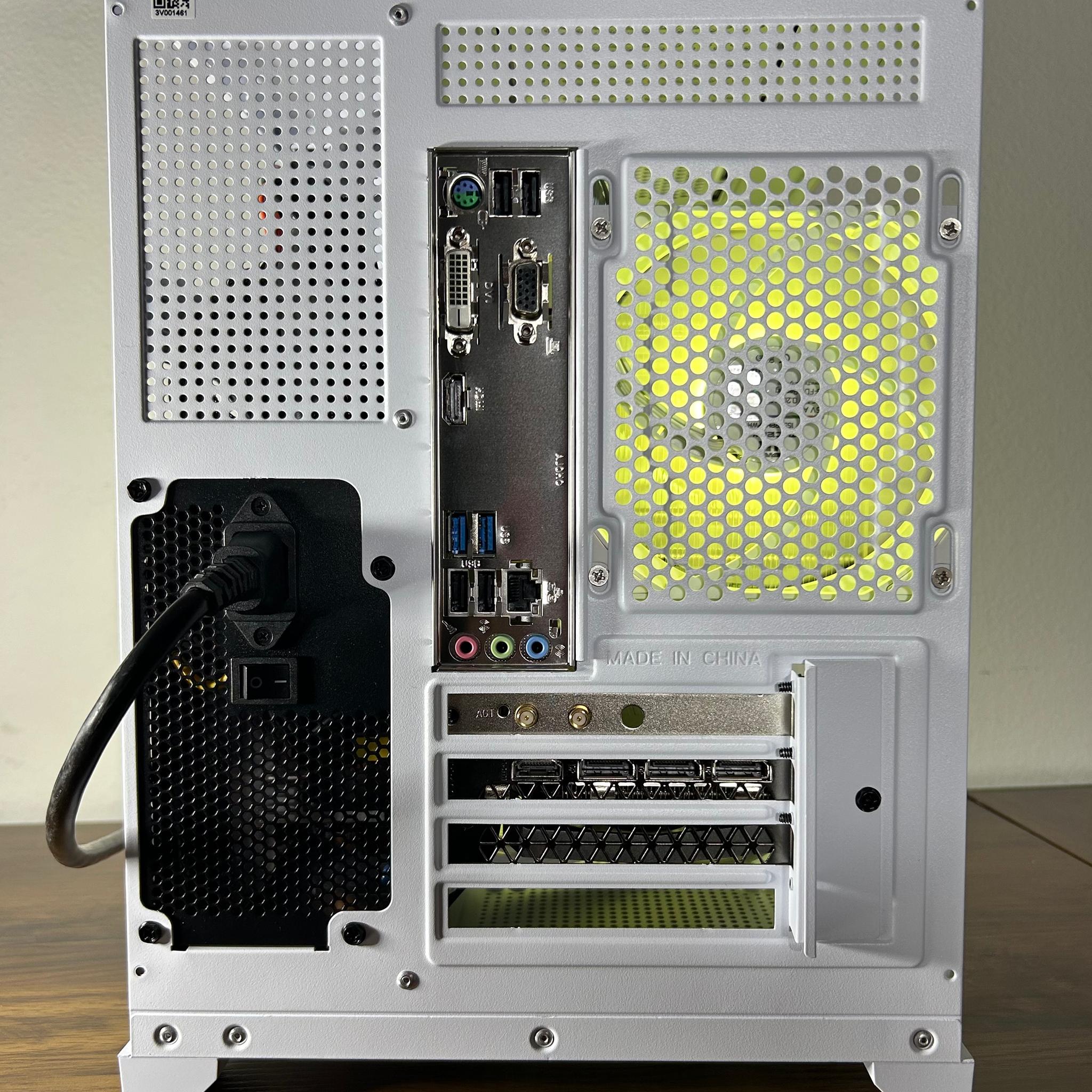 Beast White Gaming PC (RTX 3060, i7)