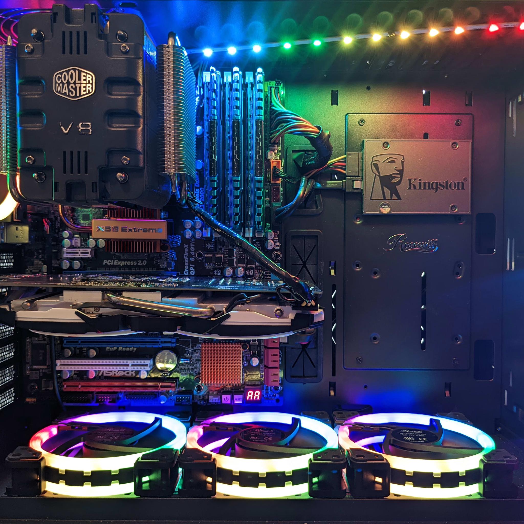 Sexxy RGB Gaming PC Xeon 16gb GTX 1060 SSD WiFi 