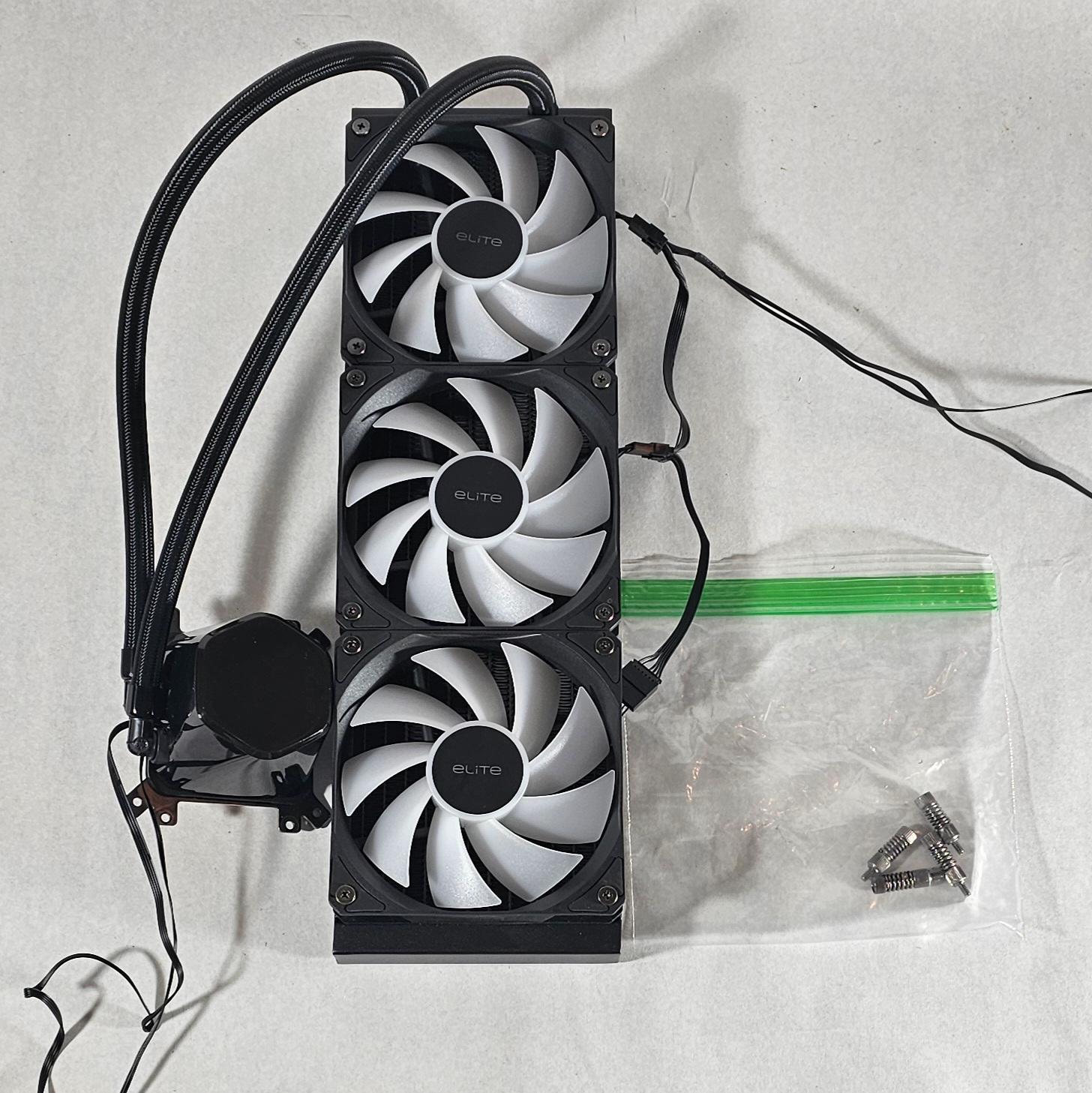 360mm Elite AIO CPU Liquid Cooler for AMD AM5