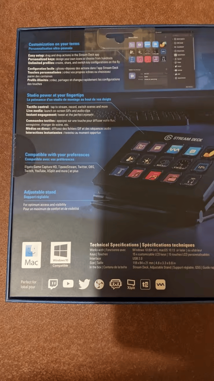 BNIB Elgato Stream Deck (MK.1)