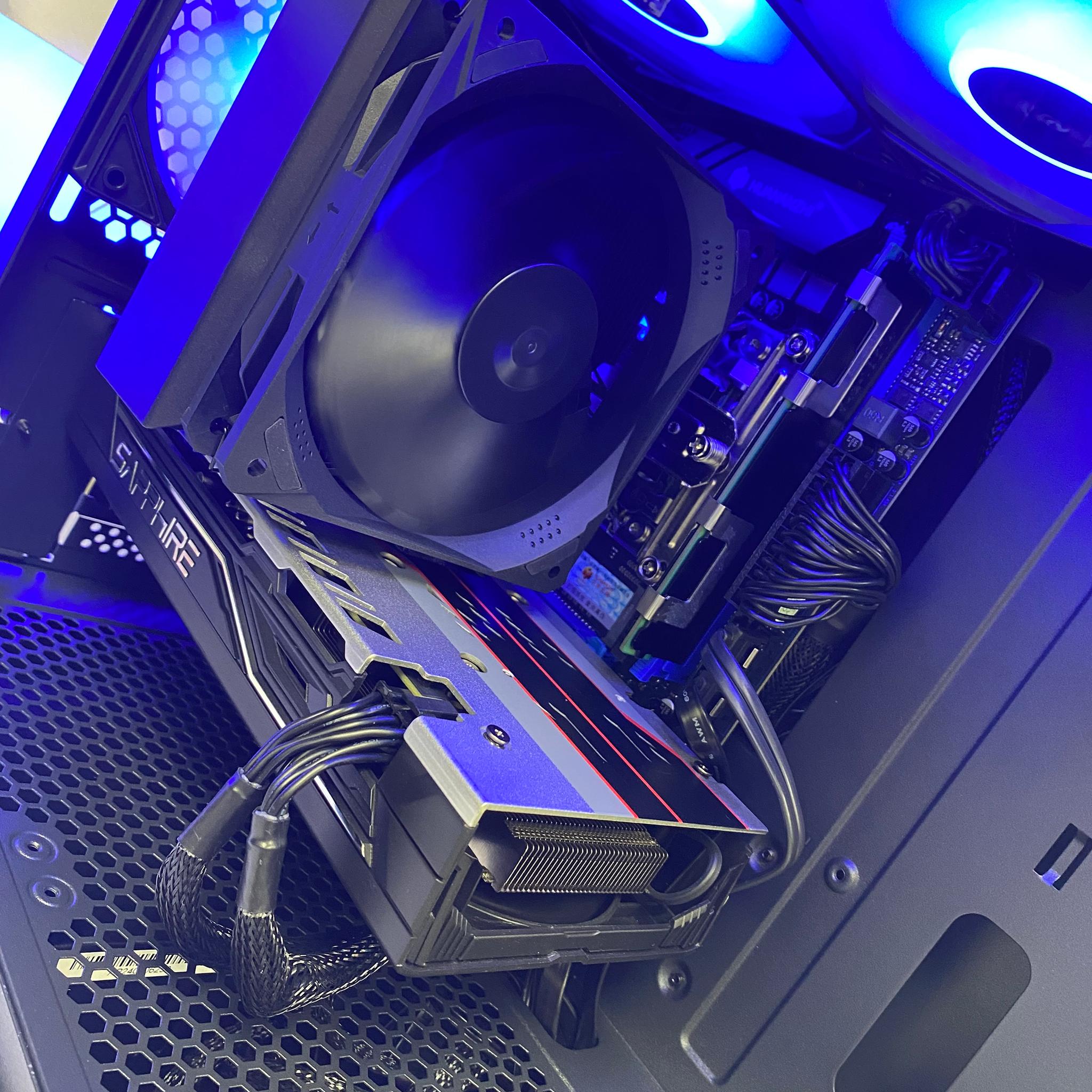 RX 580 - Xeon (12 Cores - 24 Threads) -🌟 "Black Edition Gaming Rig" 🌟