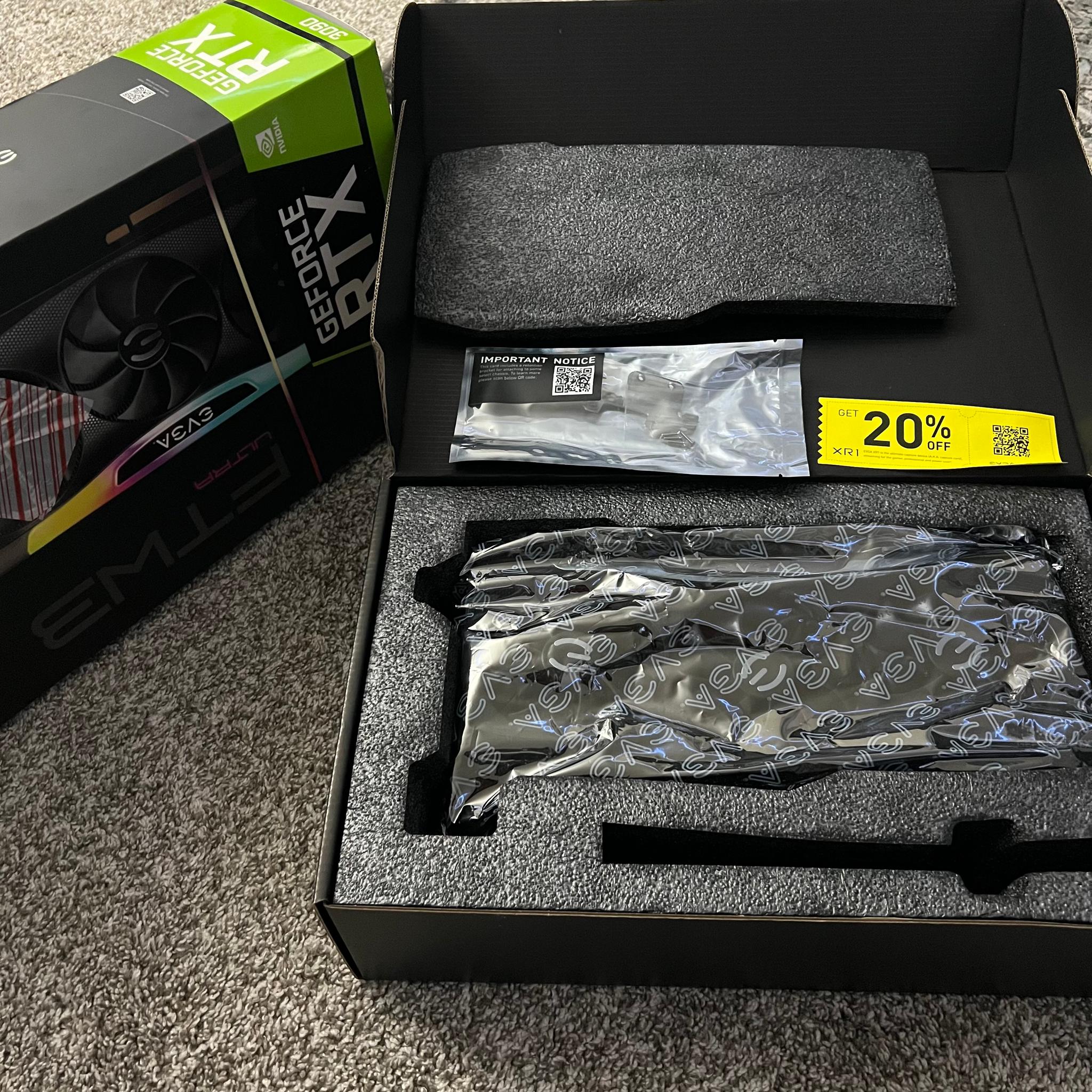 EVGA GeForce RTX 3090 FTW3 Ultra - 24GB GDDR6X Graphics Card