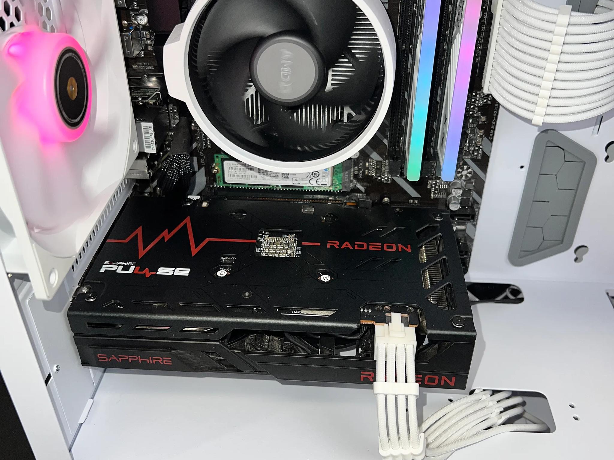 Ryzen 5 3600 RX 6600 16GB RAM 1TB M.2 Wifi 5 Bluetooth Window 10 Gaming PC