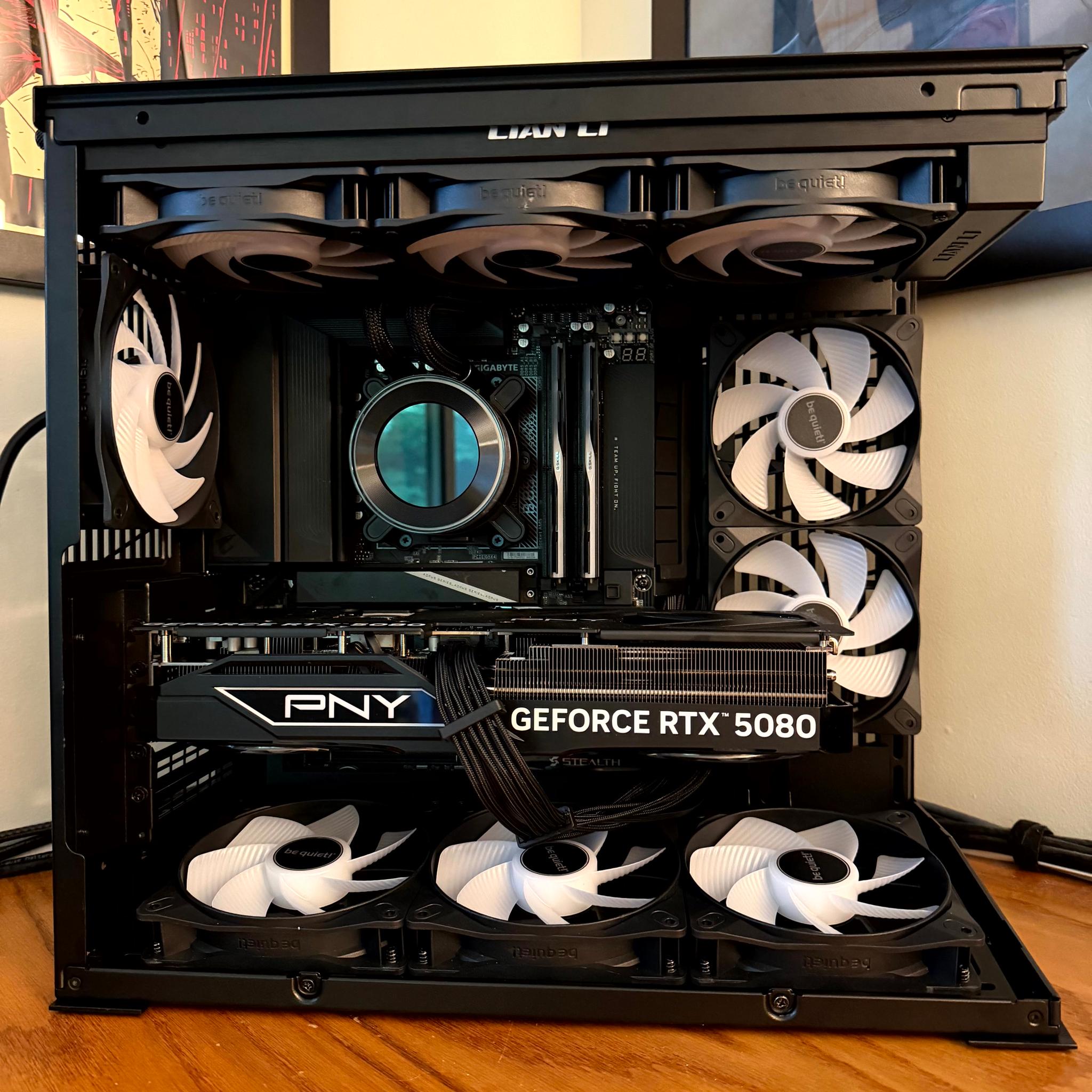 Dark Heart - RTX 5080 OC | Ryzen 7 9800x3d | 2TB | 32GB @6400 MT/sec CL30 | 1200W Platinum PSU