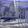 White ATX PC case ‼️NO FRONT PANEL SCREWS‼️