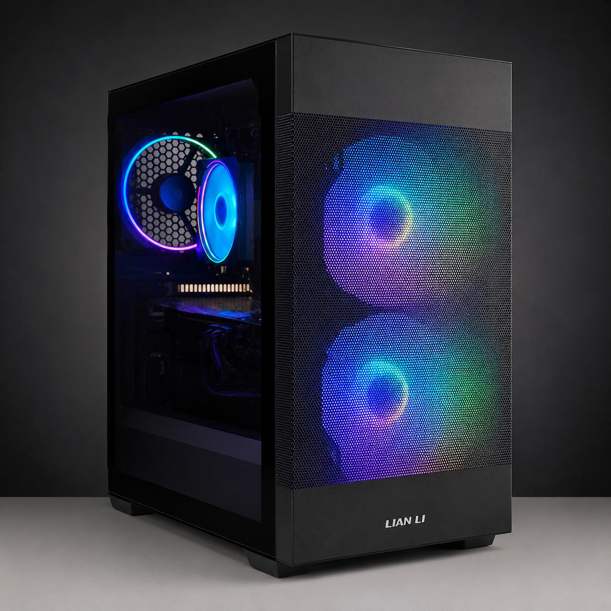 RX 6700 XT 12GB Gaming PC | Ryzen 7 3700X | 16GB DDR4 | 1TB SSD | Lian Li
