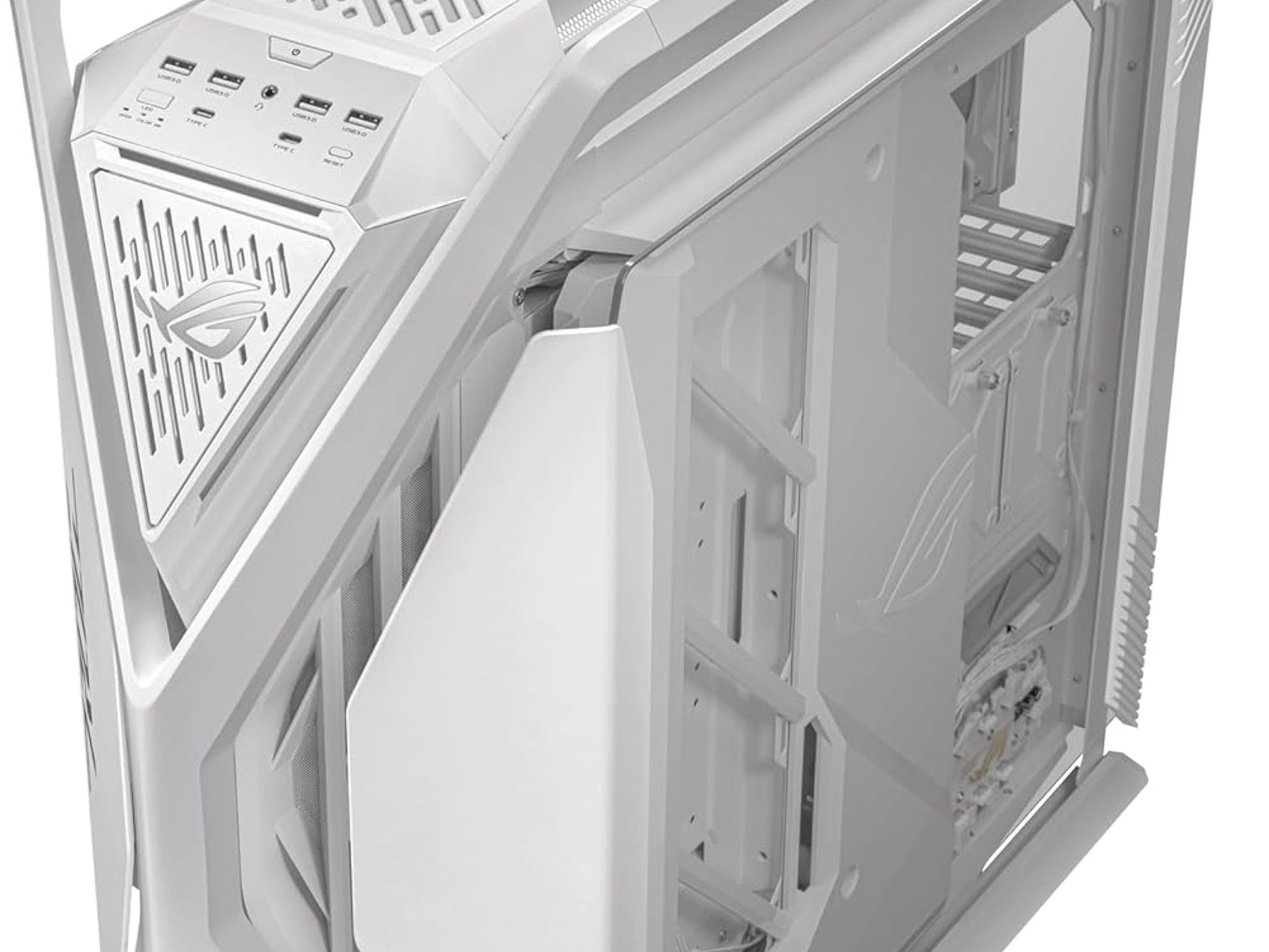 ASUS GR701 ROG HYPERION White E-ATX Tower Desktop Computer Case