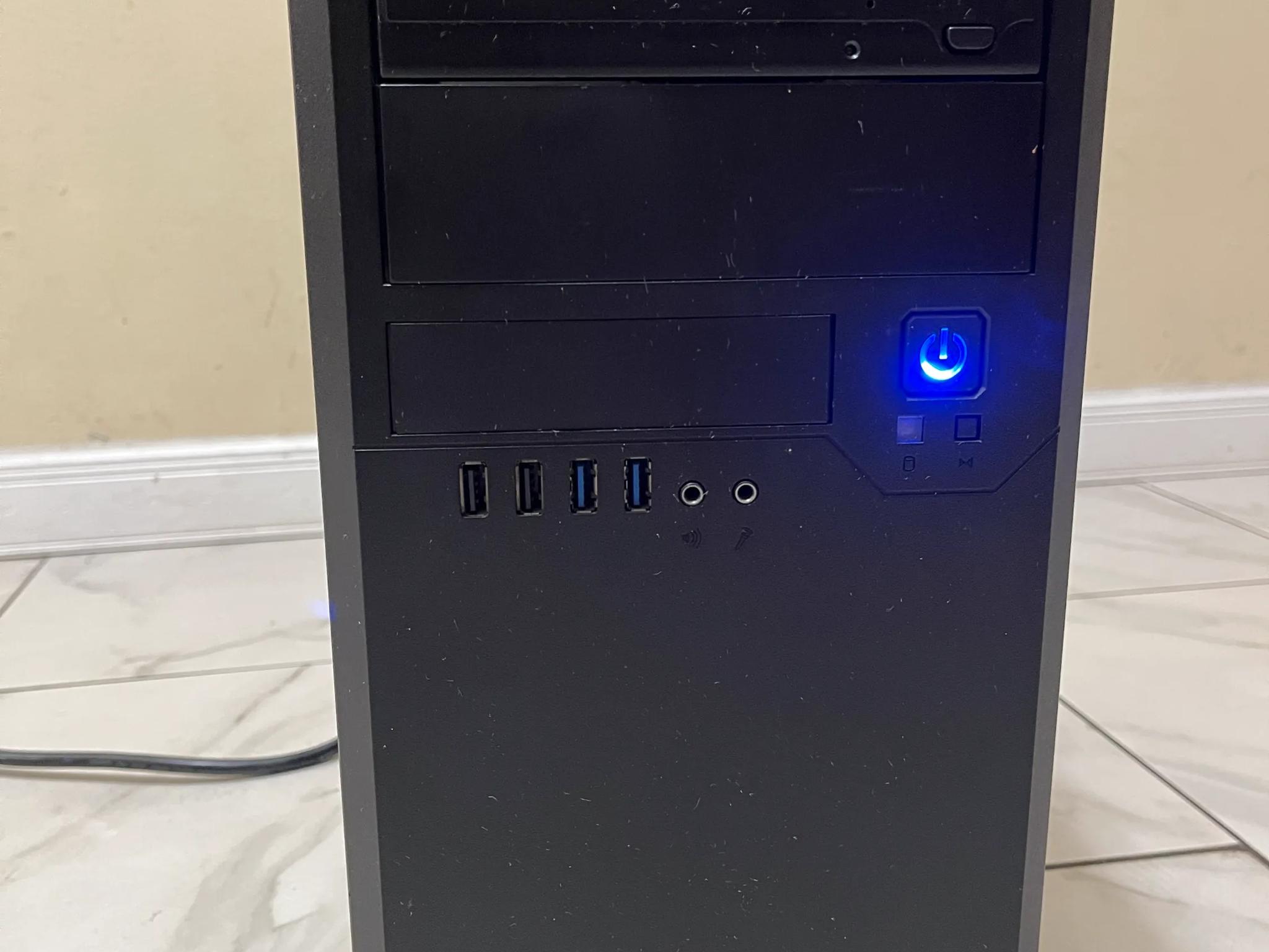 🖥️ Budget Sleeper Office Gaming PC –  Intel i5-7400, NVIDIA GTX 1060 6GB, 1TB Storage & 12GB RAM 🟢🔵