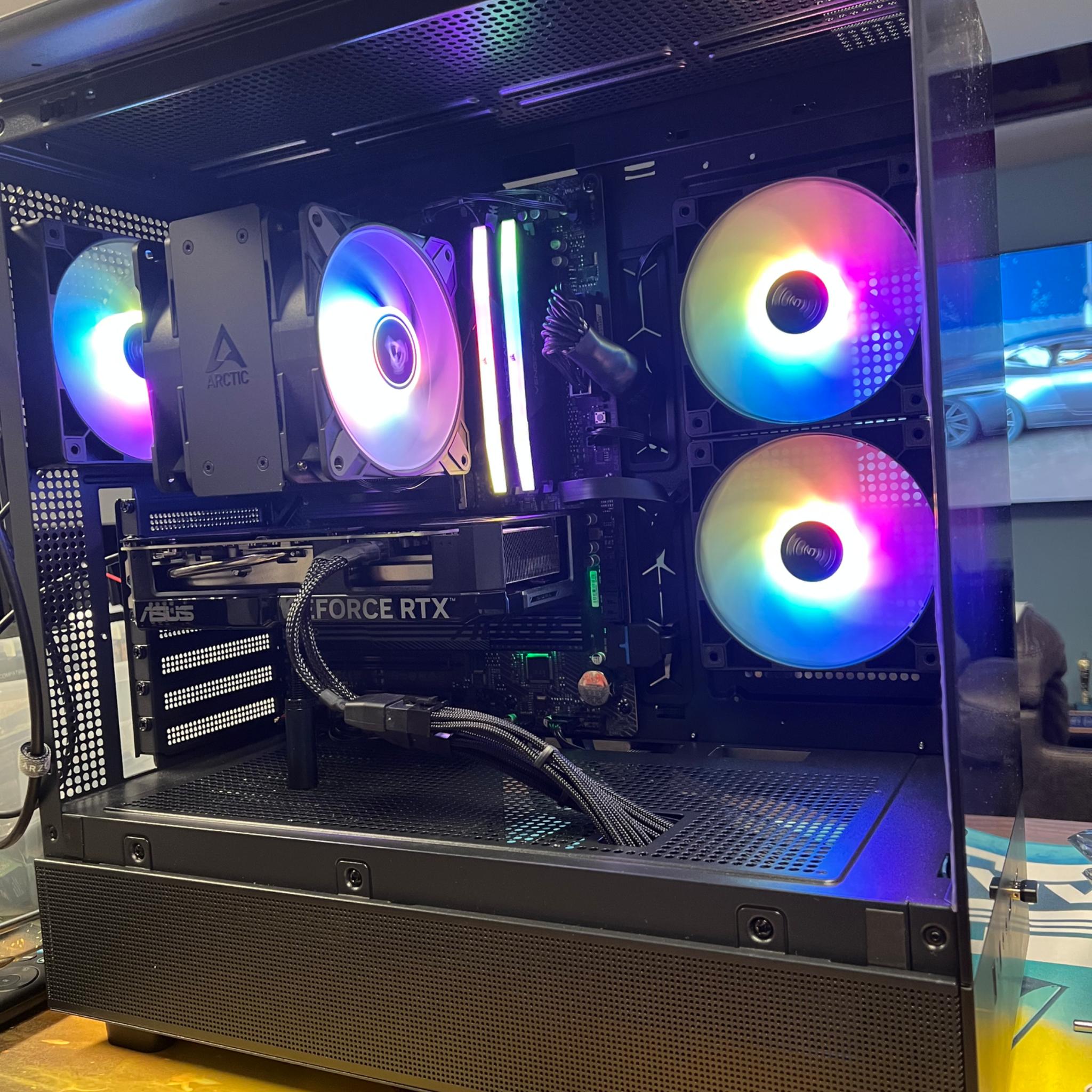 🖥️ RTX 4070 Super | Ryzen 5 7500F | DDR5 | 1TB NVMe | Custom Gaming PC – $1,250