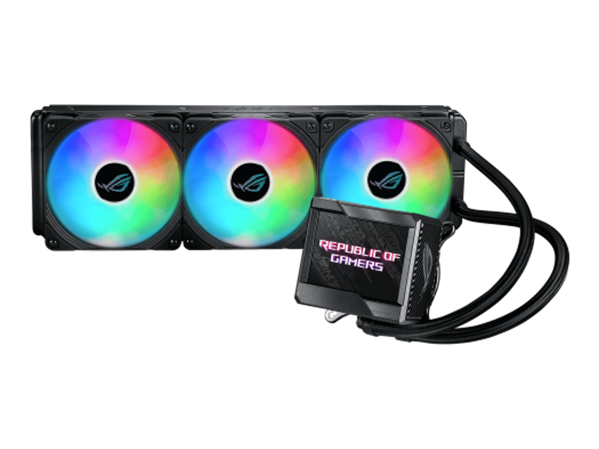 New. 360 Liquid CPU Cooler AIO. Asus ROG Ryujin II 360 ARGB.