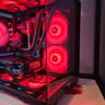 Dark Side Liquid cooled RIG Intel inte 14 Core / 32GB DDR4 / 1TB SSD / RTX 4060 TI