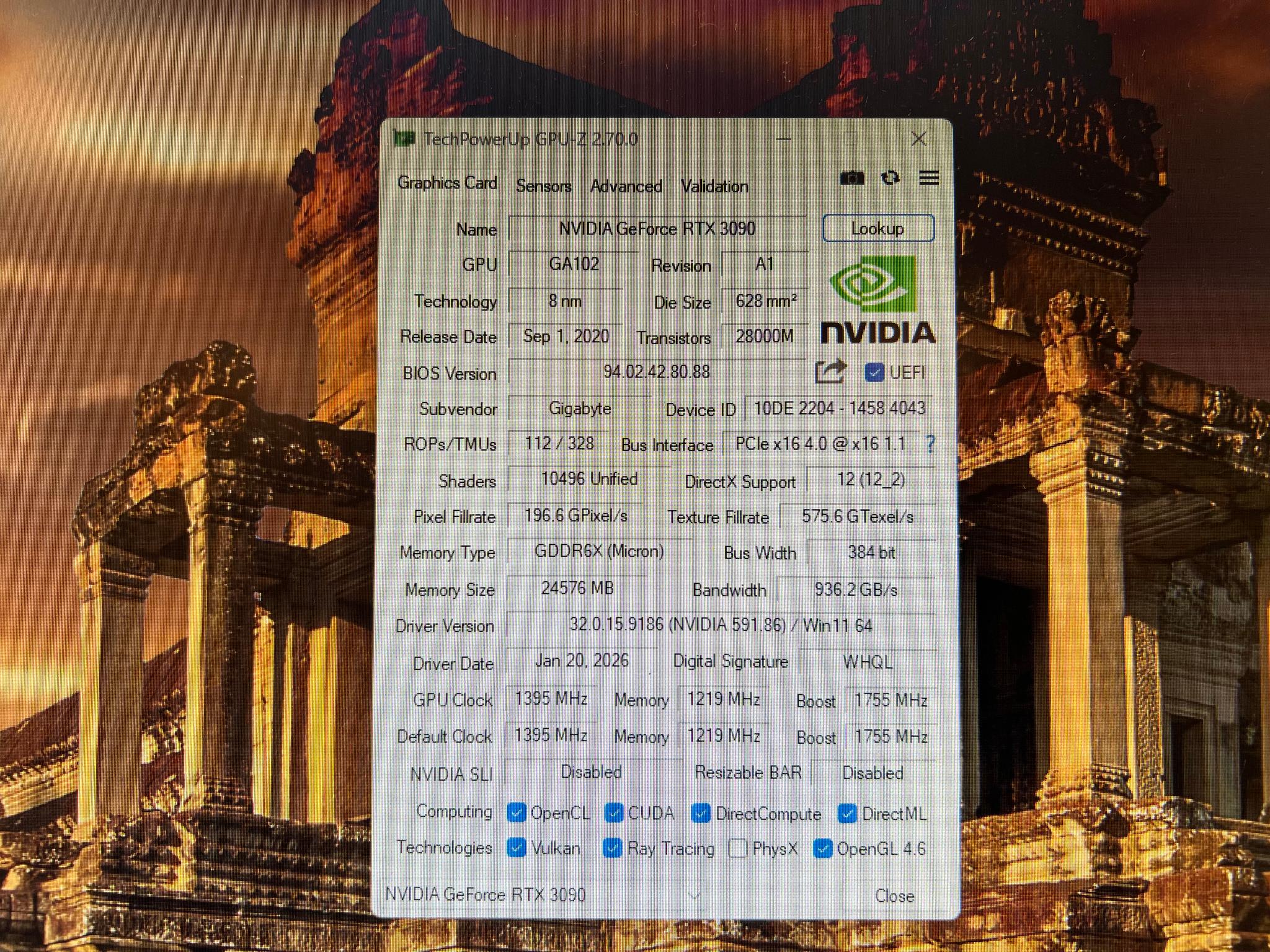 GIGABYTE GAMING OC GeForce RTX 3090 - Image 2