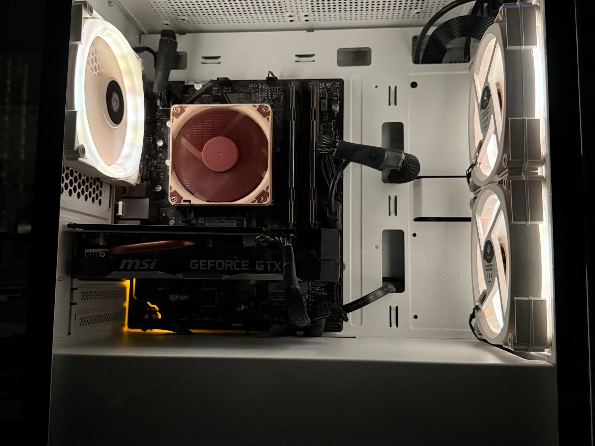 WHITE SHADOW i5 9400f 1660 ti 1.5tb ssd