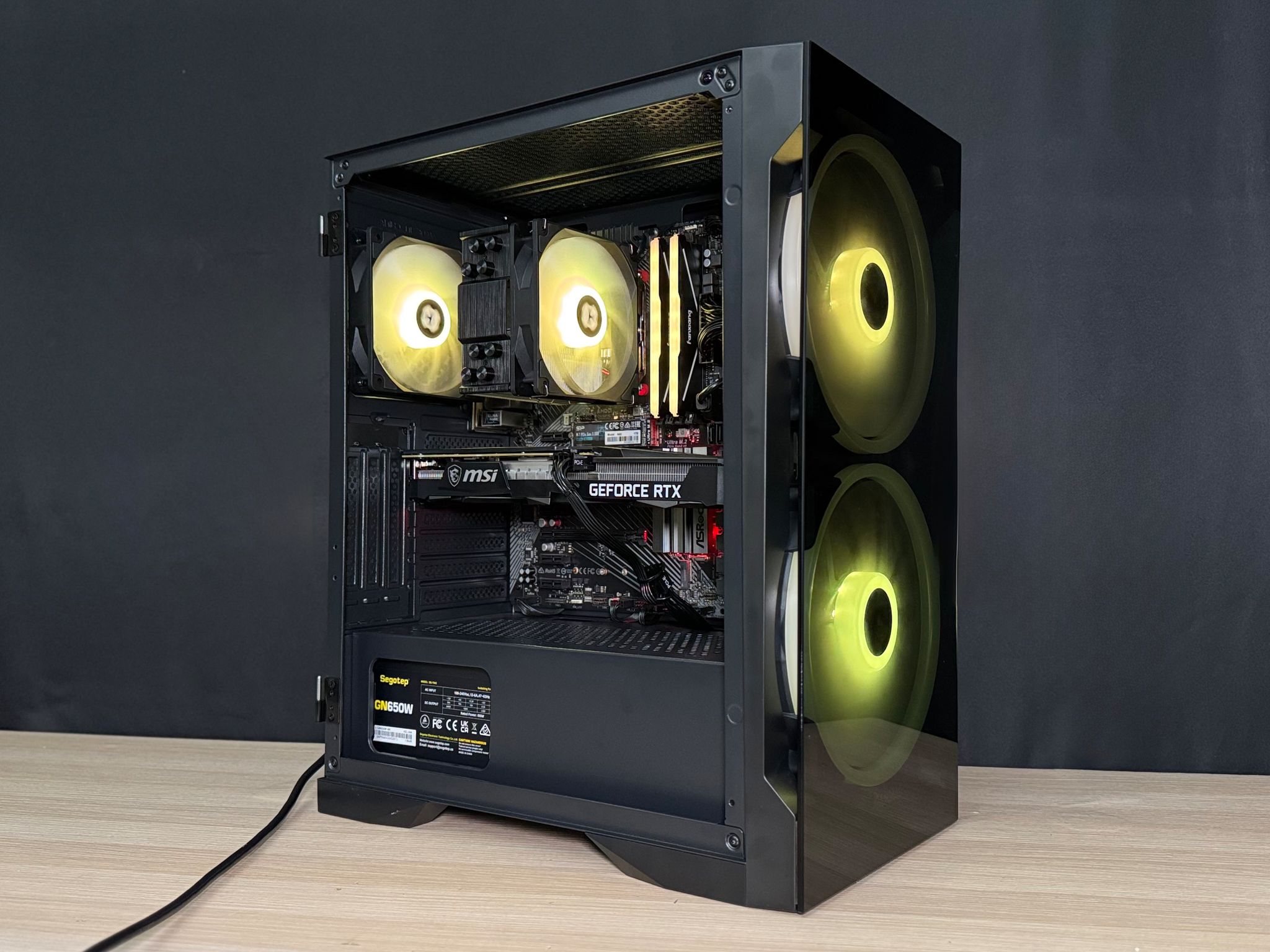 🔴Talon |RTX 3060 Ti, Ryzen 5 5500, 32GB DDR4 RAM, 1TB SSD, Gaming PC