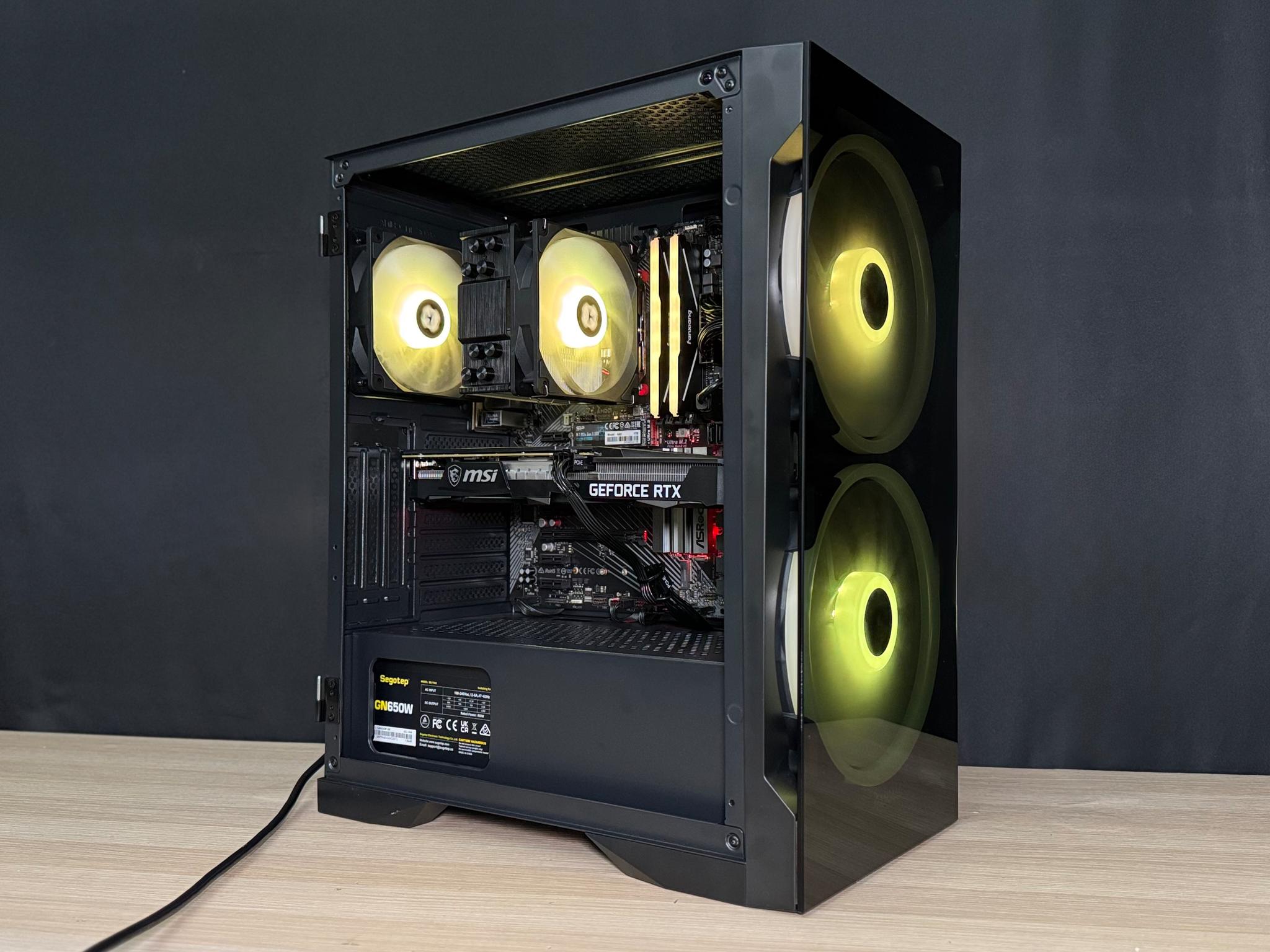 🔴Talon |RTX 3060 Ti, Ryzen 5 5500, 32GB DDR4 RAM, 1TB SSD, Gaming PC