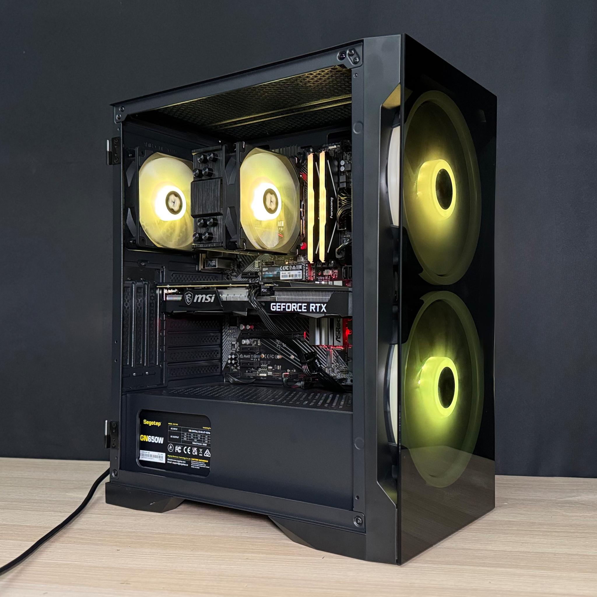 🔴Talon |RTX 3060 Ti, Ryzen 5 5500, 32GB DDR4 RAM, 1TB SSD, Gaming PC