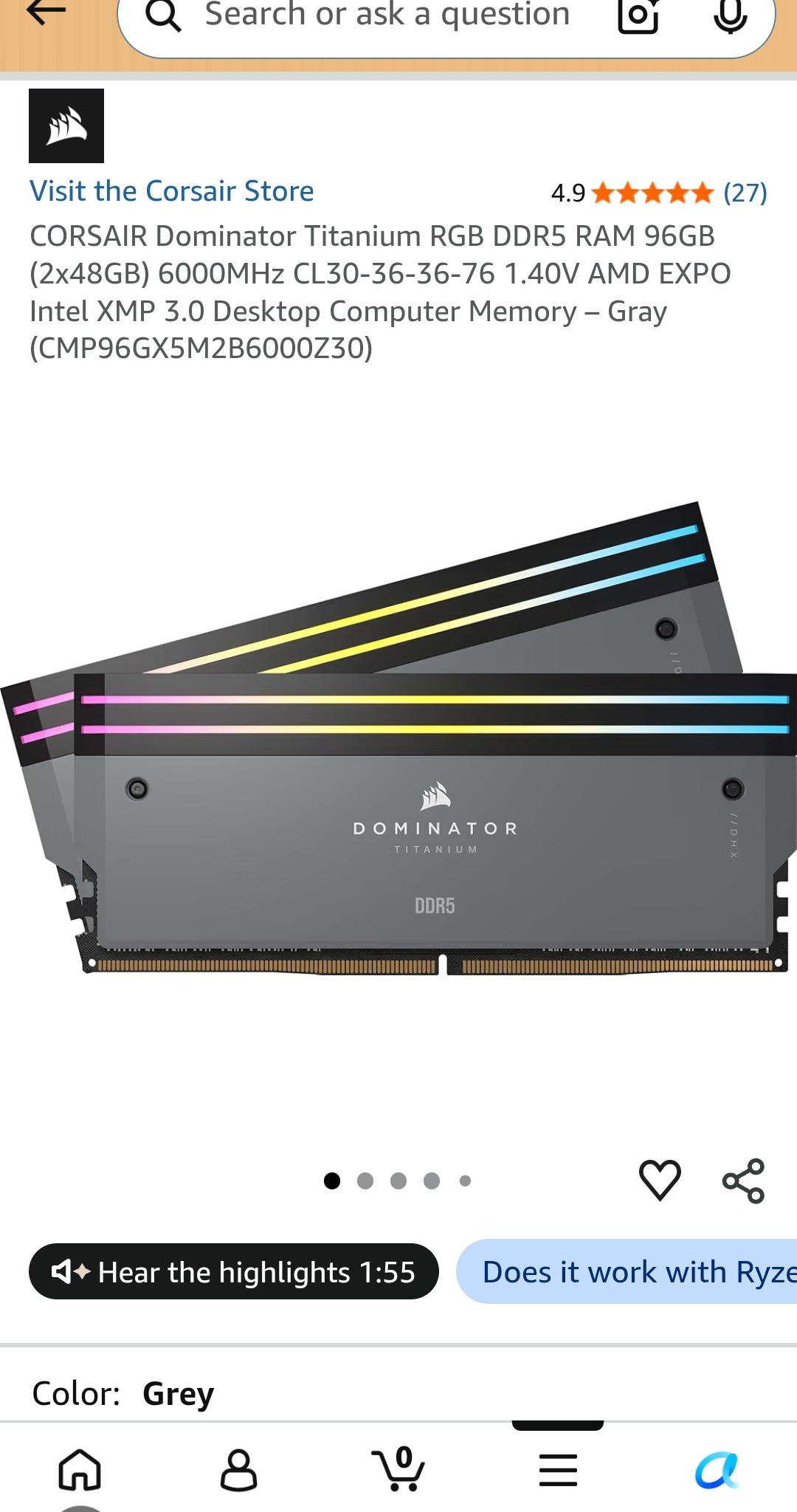 Corsair Dominator Titanium