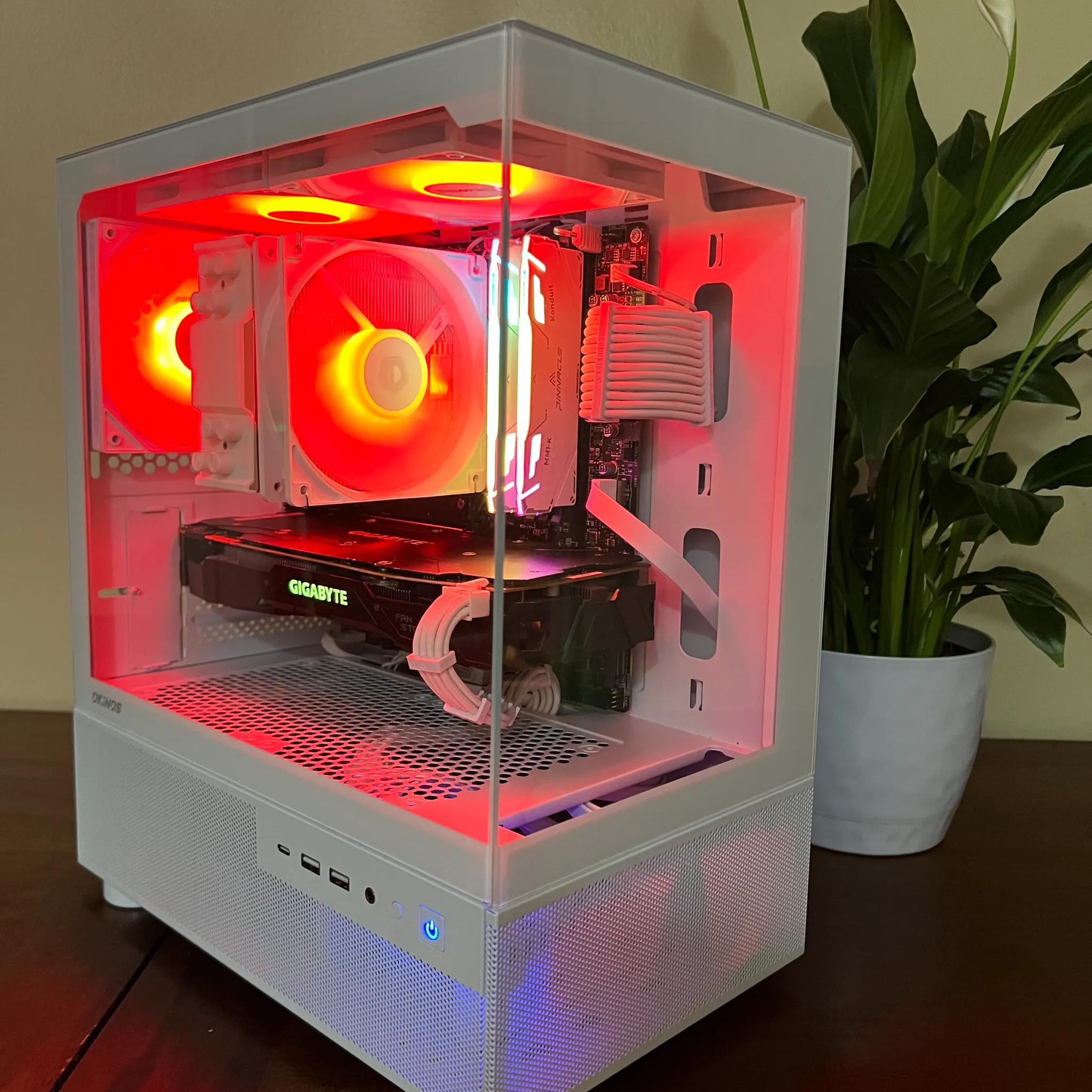 Gaming PC Nvidia GTX 1080 8gb 1tb SSD 16GB RAM WIFi+BT WINDOWS 11, Ryzen 5-5600