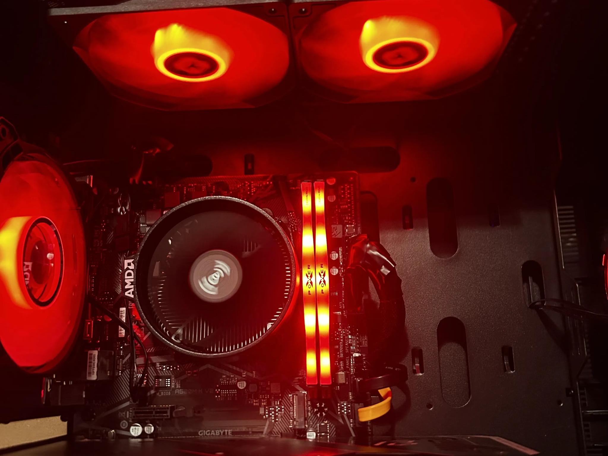 ♦️RYZEN 5+RX5700XT 🌈ARGB🌈Gaming/Streaming PC♦️
