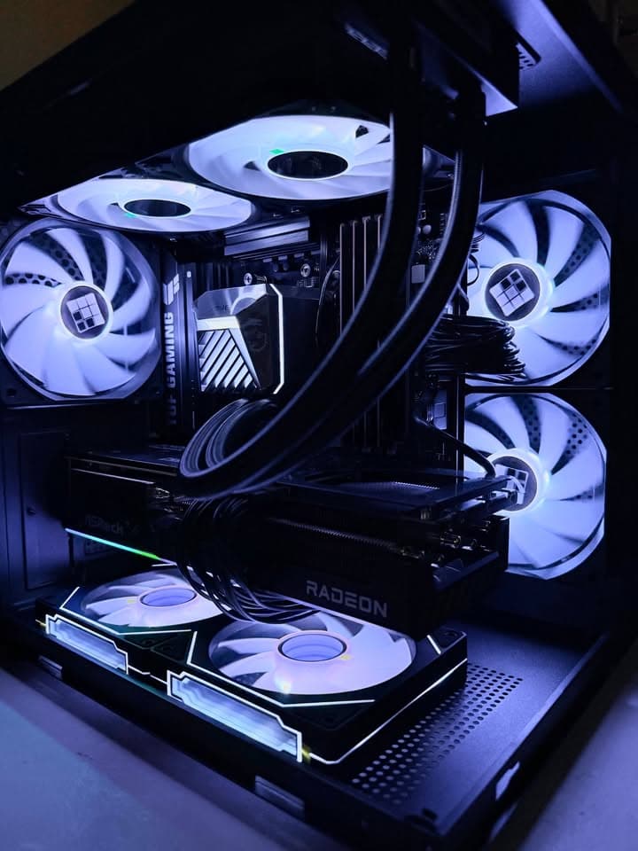 🔥Ryzen 9 7900X | RX 9070 XT | 32GB DDR5 |  "AMD Spectral Elite" - Gaming PC 🔥
