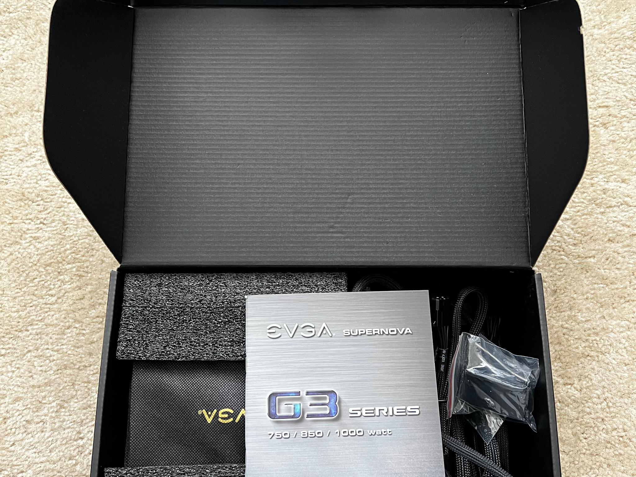 EVGA SuperNOVA 750 G3 750W Gold PSU w/box