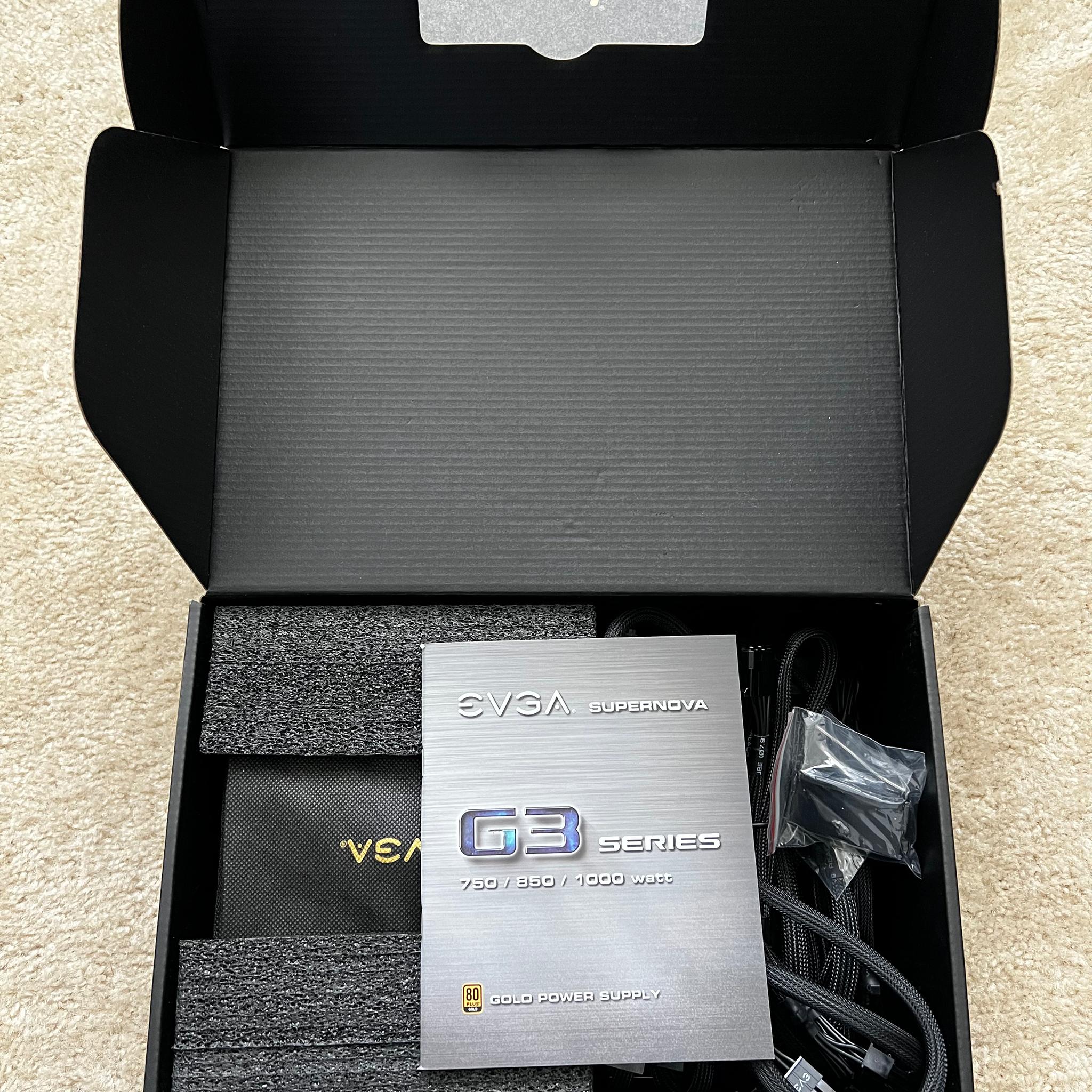 EVGA SuperNOVA 750 G3 750W Gold PSU w/box