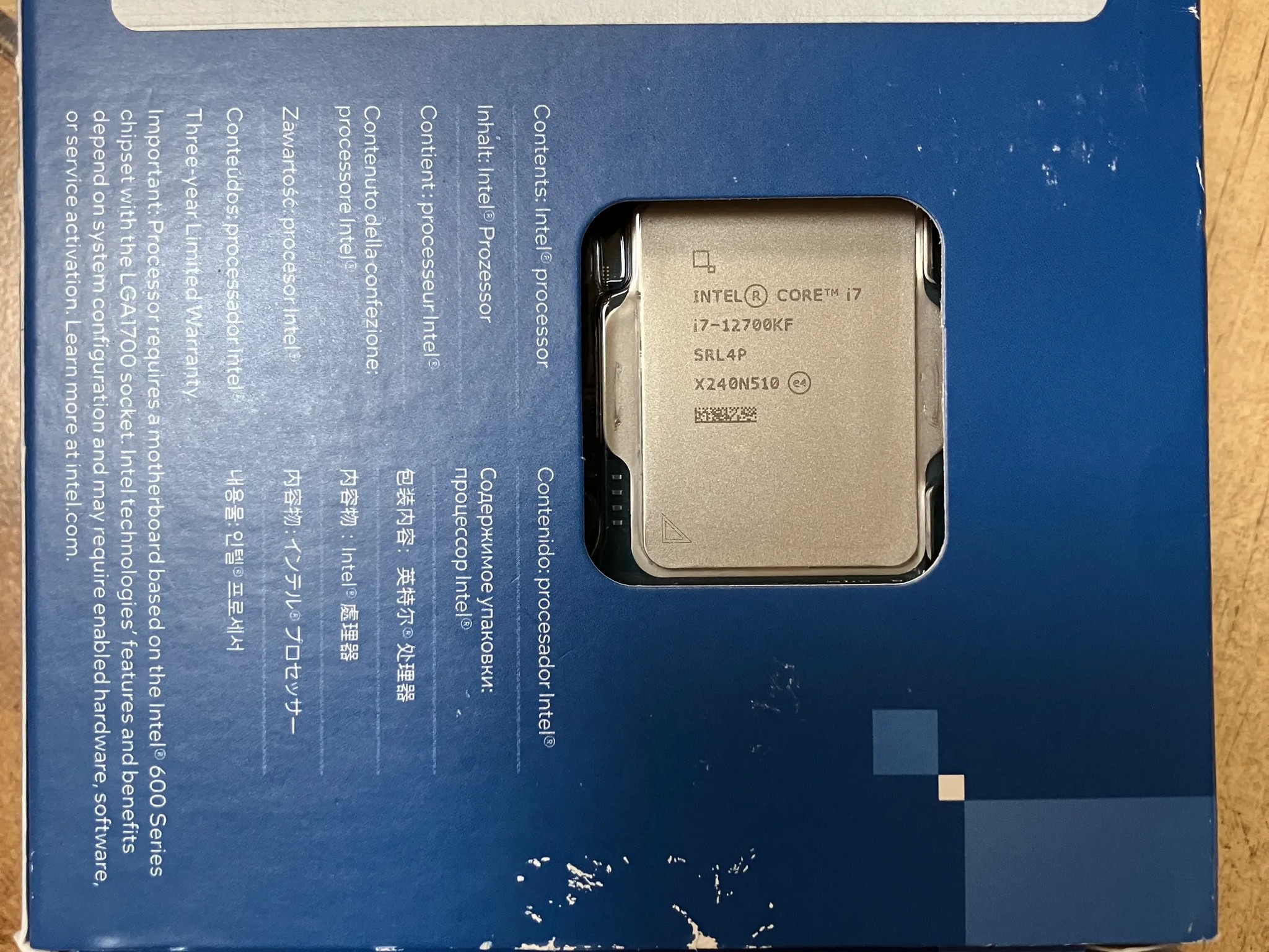 Intel 12th Gen i7 12700KF Gaming/Productivity CPU