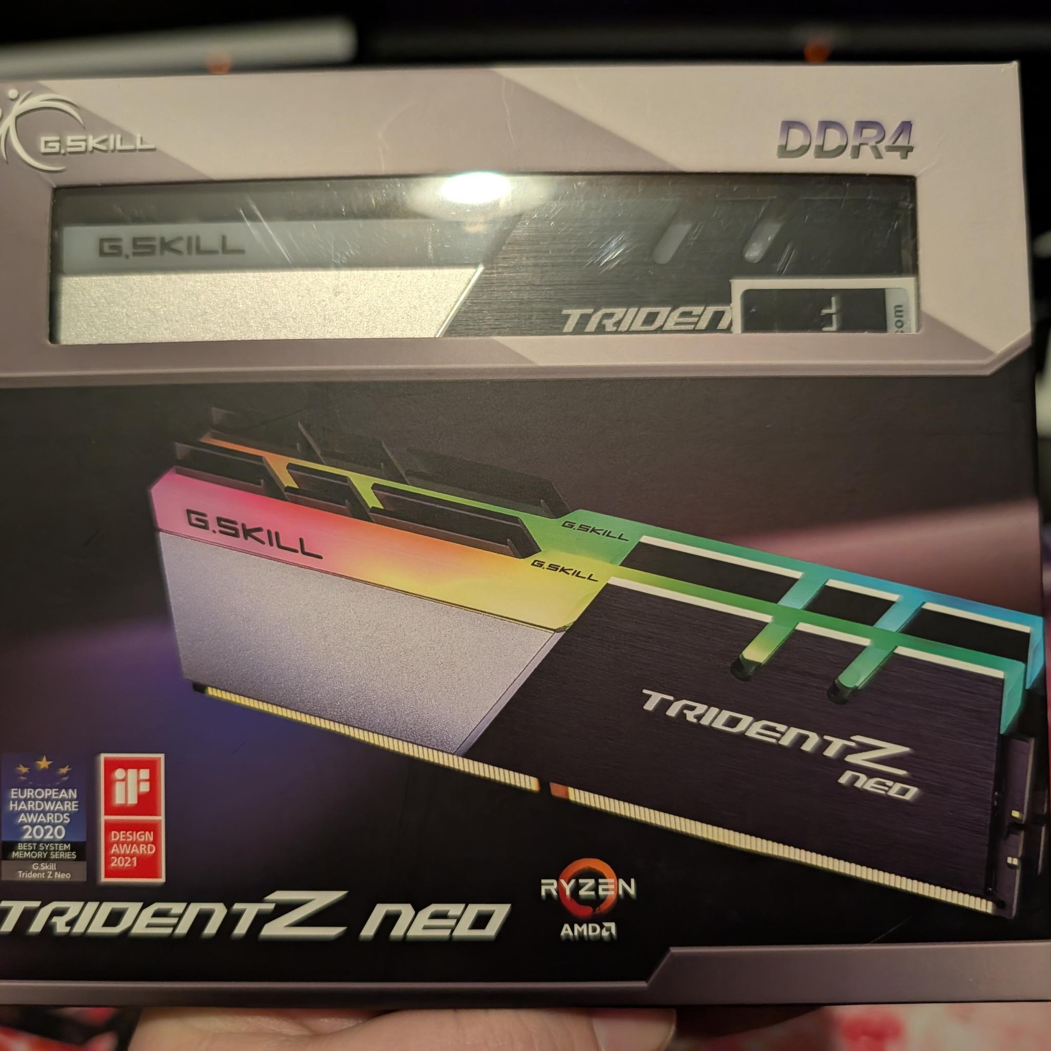 G. Skill Trident Z Neo RGB RAM 32gb (2x16)