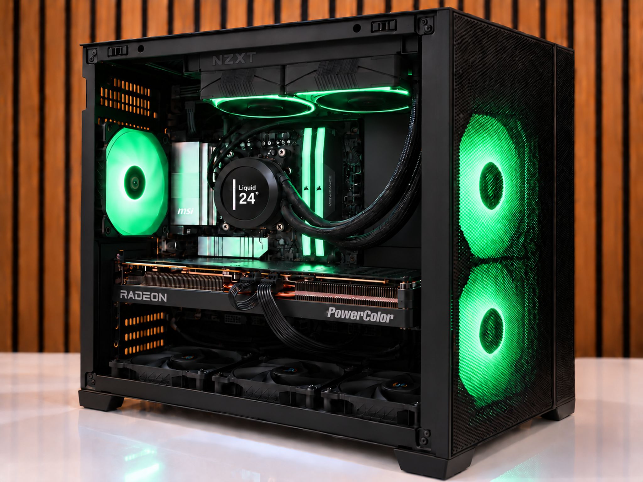 Team RED V4 🔴4K Gaming PC | RX 9070XT 16GB | 7700X | 32GB DDR5 | Windows 11  WIFI | 1TB
