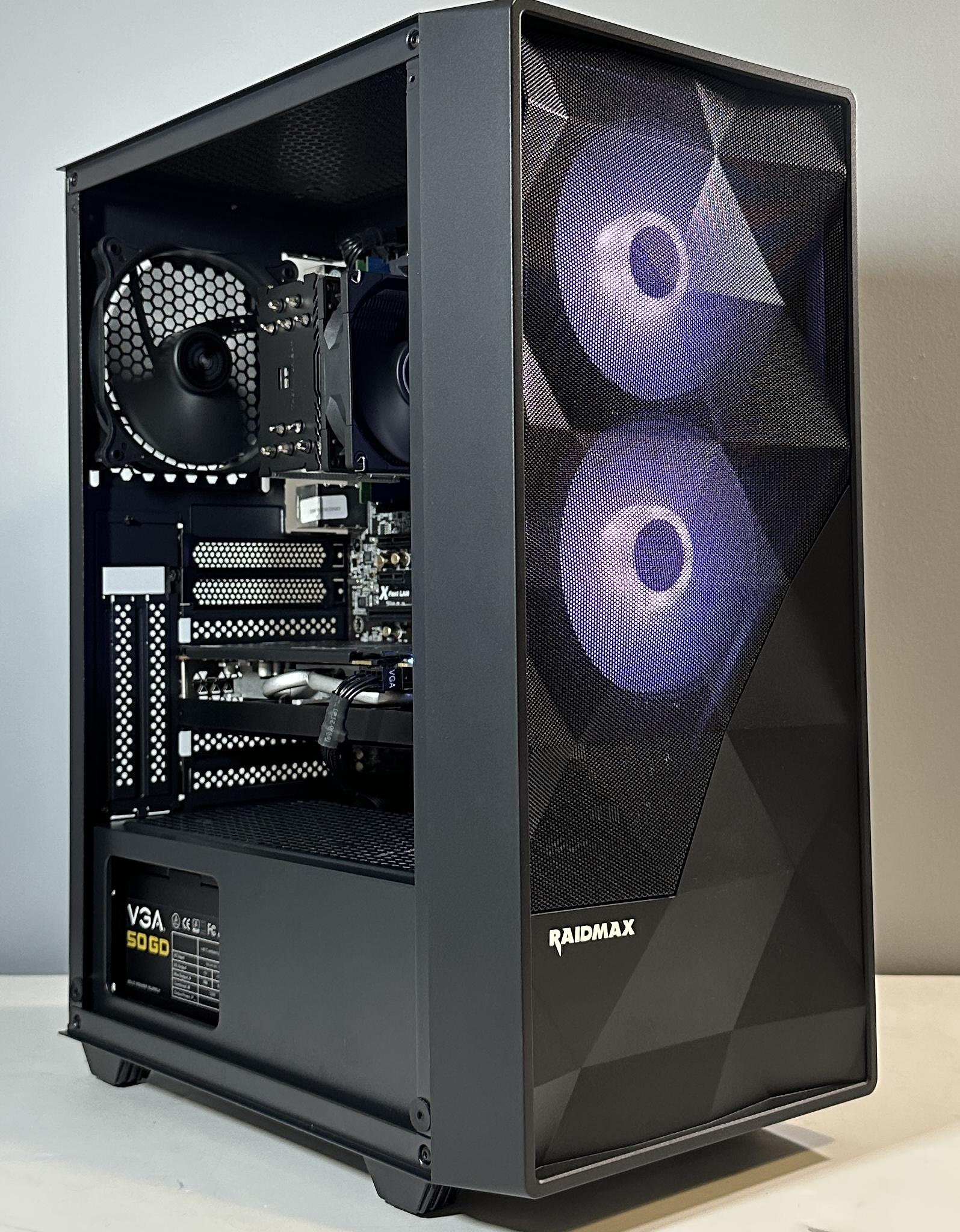 RX 580 8GB | INTEL i7-3820 | 16GB RAM | 480GB SSD | Custom RGB Gaming PC WIFI WIN10