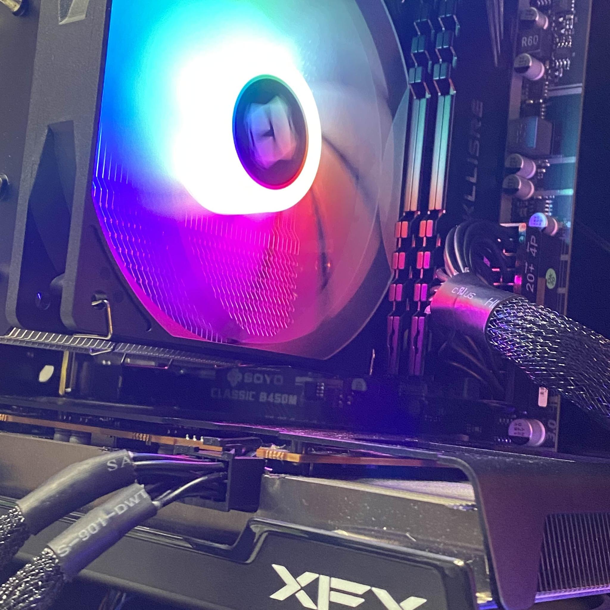 RX 6600, Ryzen 5 2600, 16GB DDR4, 512GB NVMe SSD - Gaming PC w/ WiFi